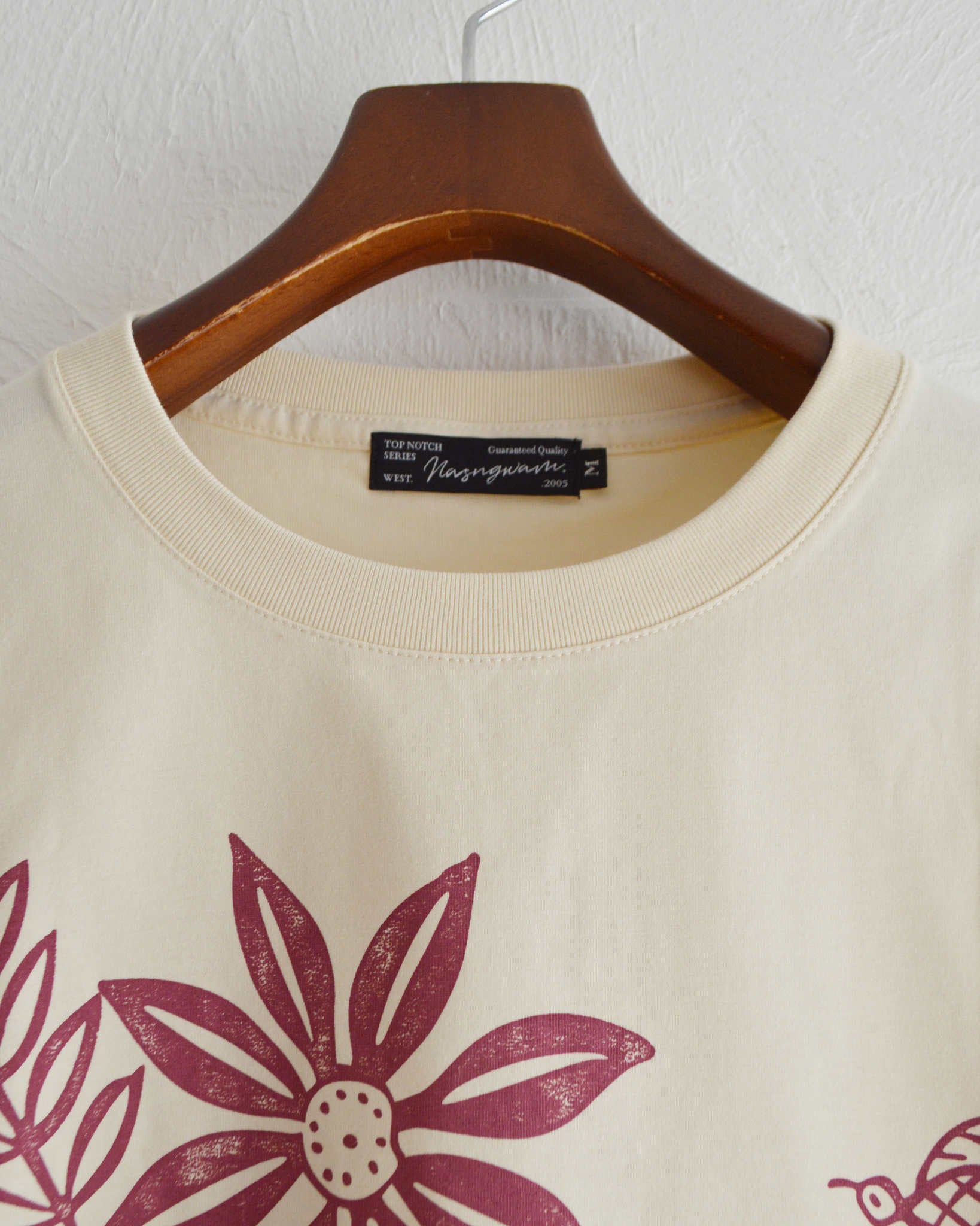 Nasngwam. ナスングワム / VASE TEE ヴェイスティー (NATURAL ナチュラル)