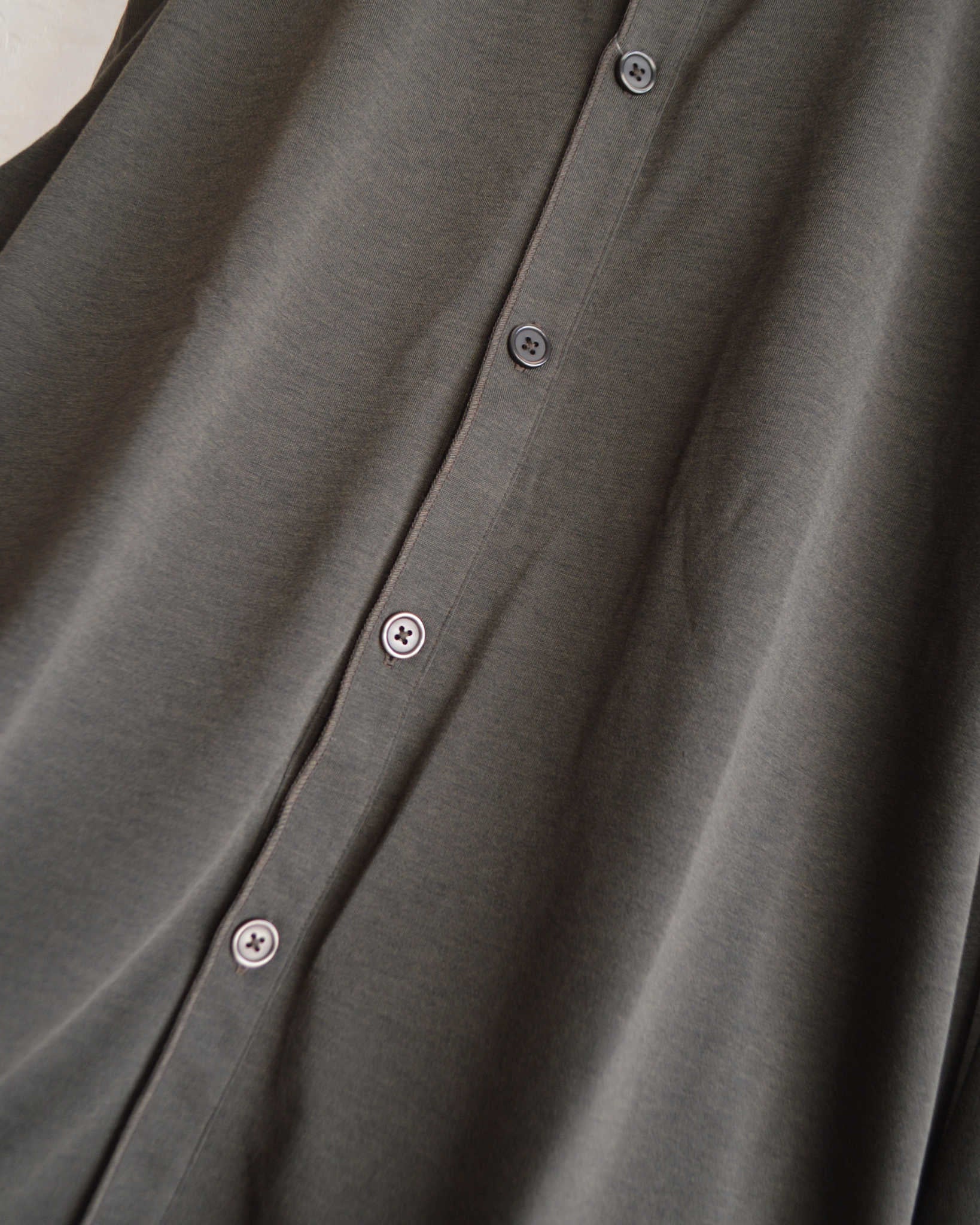 AXESQUIN アクシーズクイーン / QD CREW CARDIGAN クイックドライクルーカーディガン (BLACK ブラック)