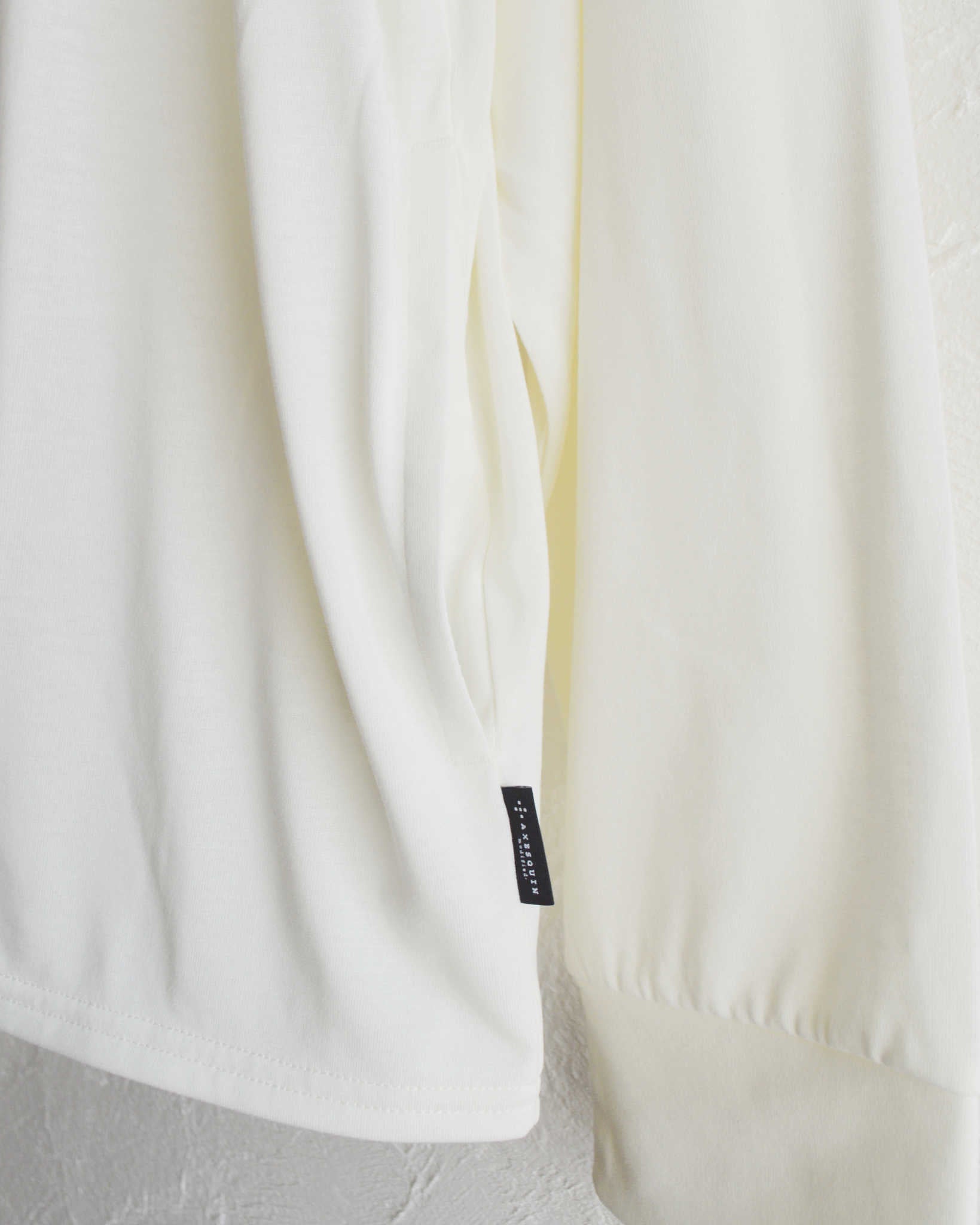 AXESQUIN アクシーズクイーン / QD CREW CARDIGAN クイックドライクルーカーディガン (WHITE ホワイト)