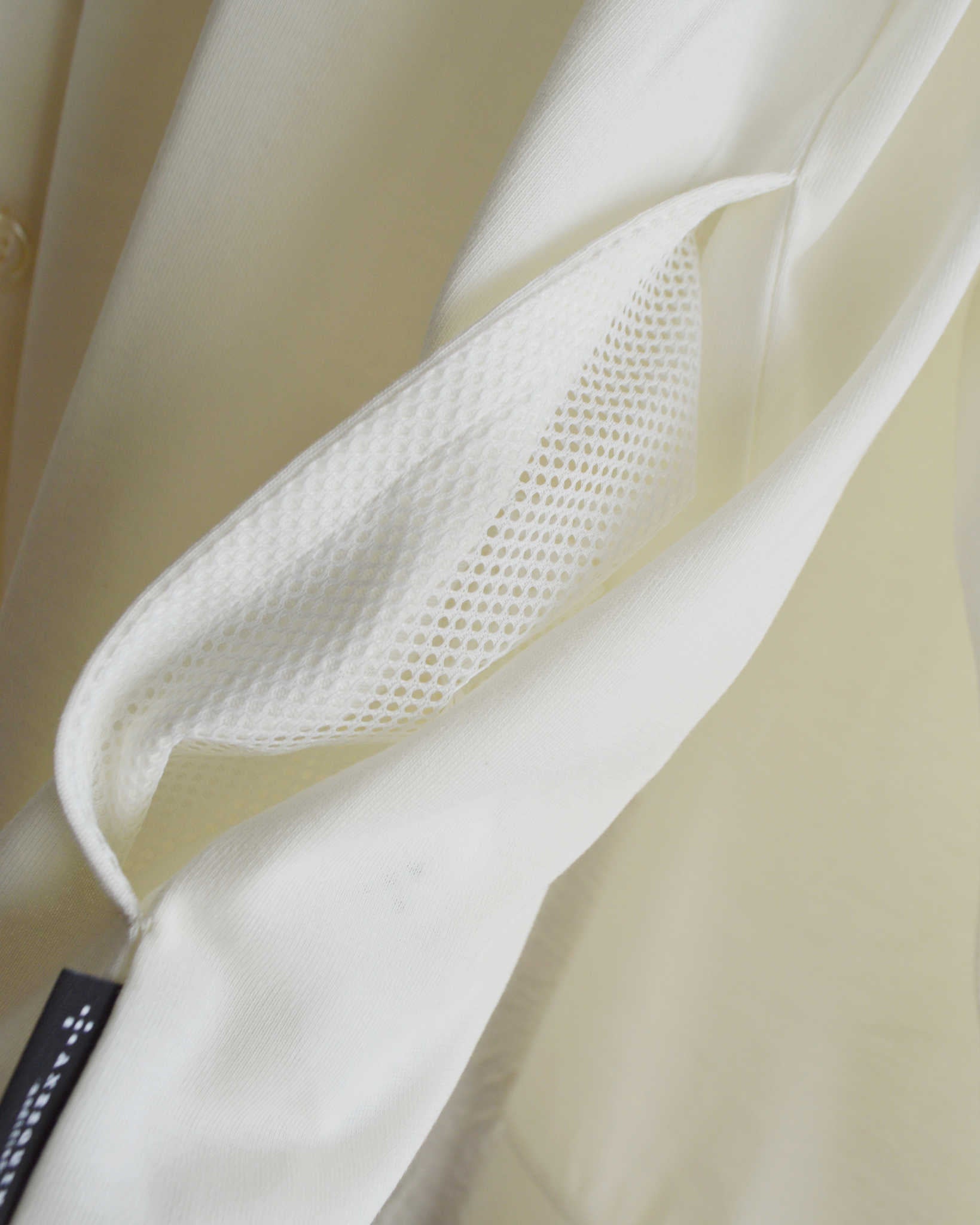 AXESQUIN アクシーズクイーン / QD CREW CARDIGAN クイックドライクルーカーディガン (WHITE ホワイト)