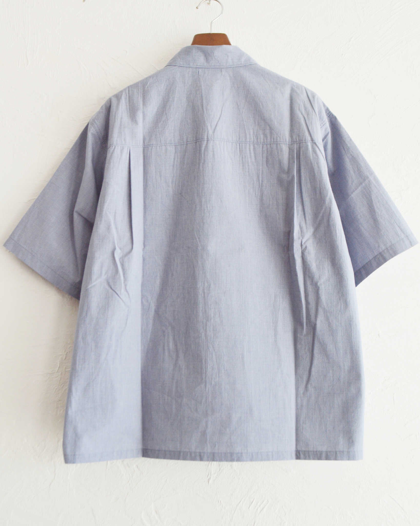 LAMOND ラモンド / SUPERIOR ORGANIC CHECK SHIRTS スピリーアオーガニックチェックシャツ (NAVY ネイビー)