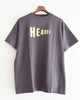 NECESSARY or UNNECESSARY ネセサリーオアアンネセサリー N.O.UN ナウン / HEAVEN Tee  ヘブンティー (BLACK ブラック)