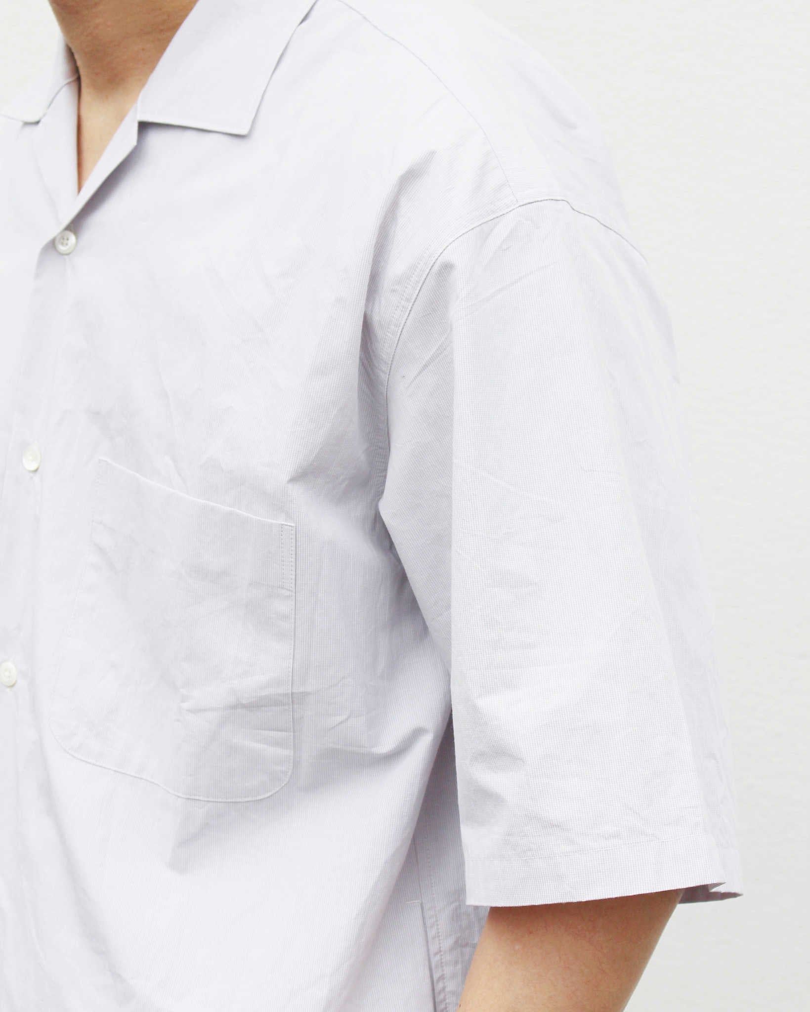 LAMOND ラモンド / SUPERIOR ORGANIC CHECK SHIRTS スピリーアオーガニックチェックシャツ (GREIGE グレージュ)