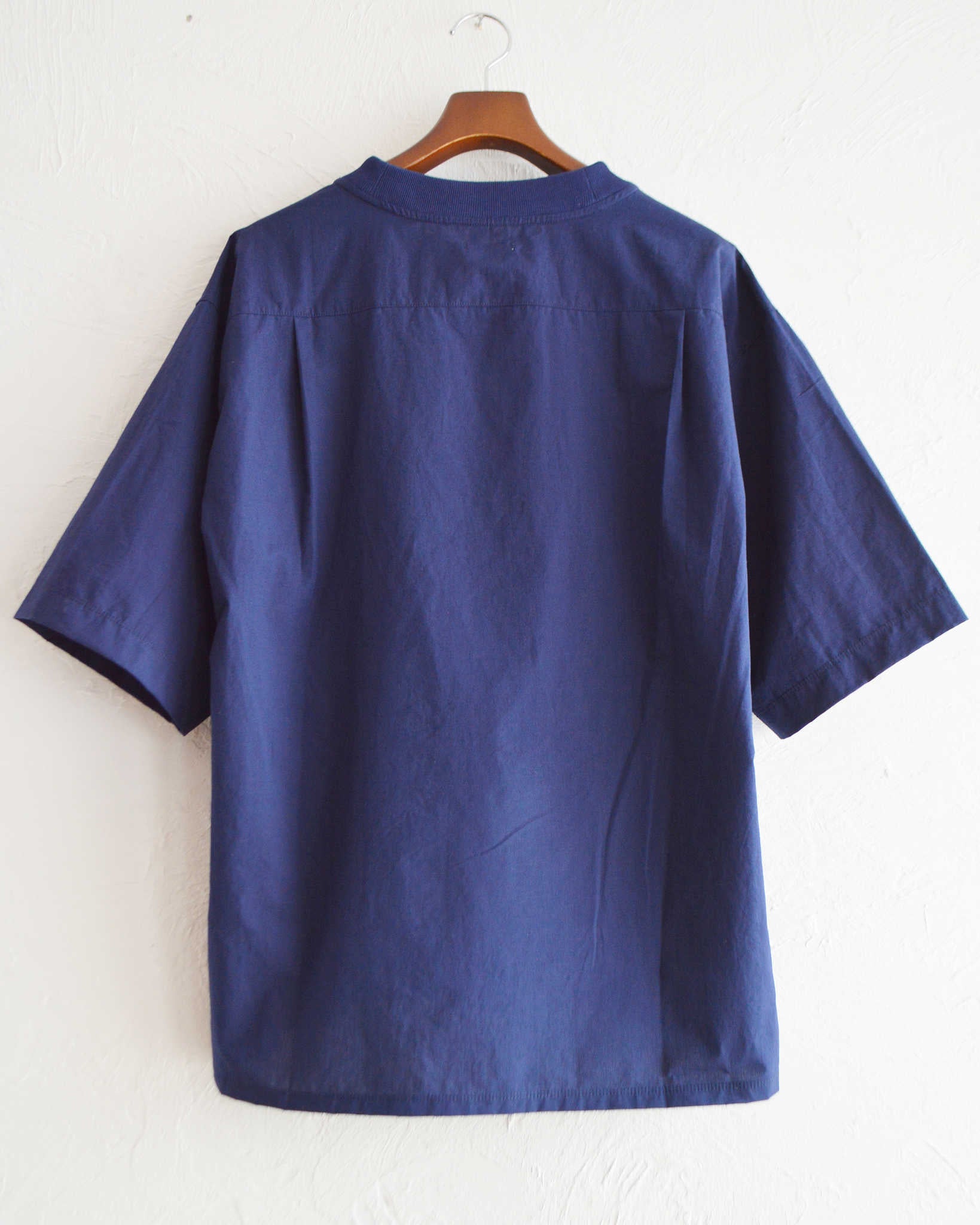 LAMOND ラモンド / ORGANIC COTTON/LINEN TEE オーガニックコットンリネンティー (NAVY ネイビー)