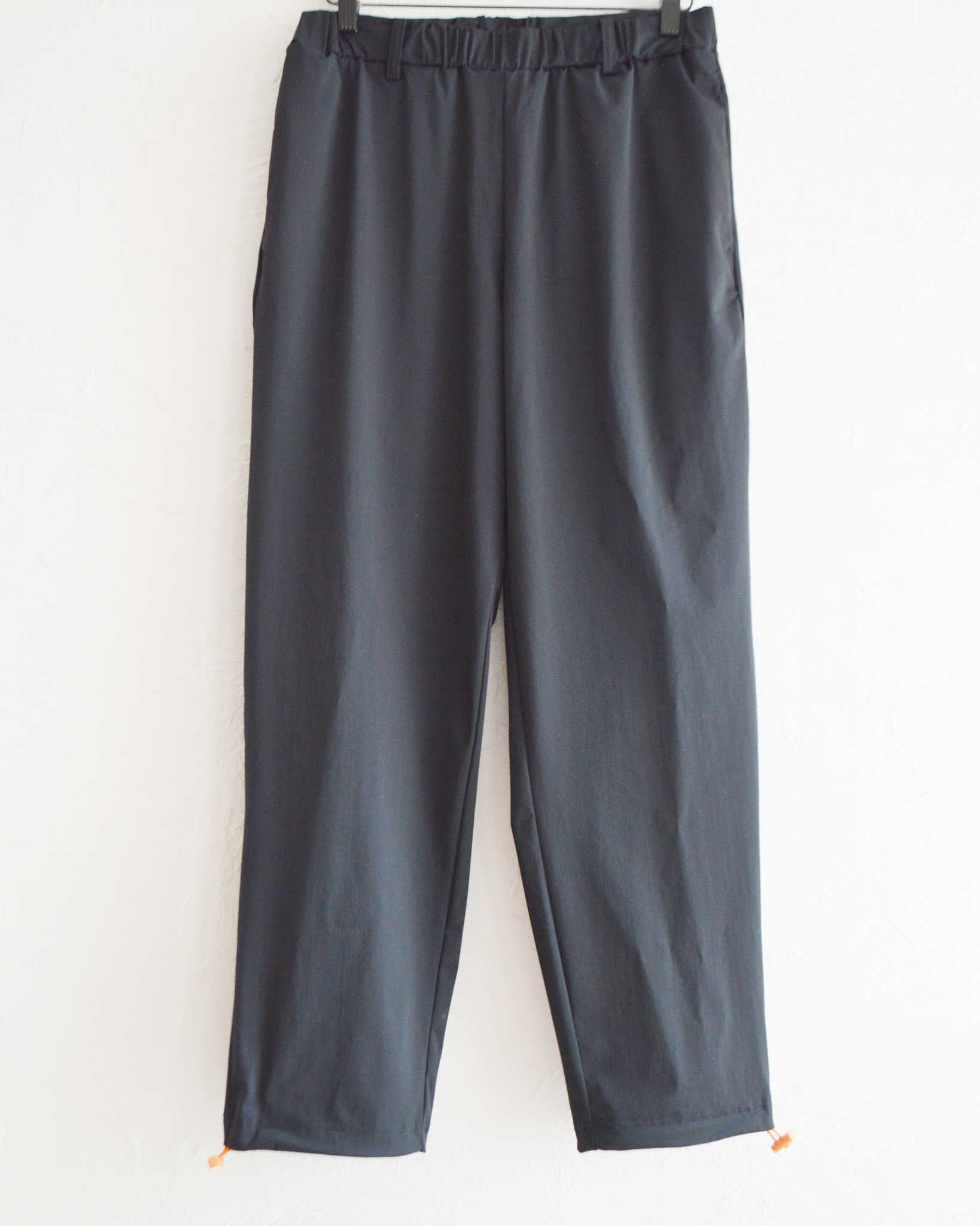 modemdesign モデムデザイン / Functional drawstring pants ファンクショナルドローストリングパンツ (BLACK ブラック)