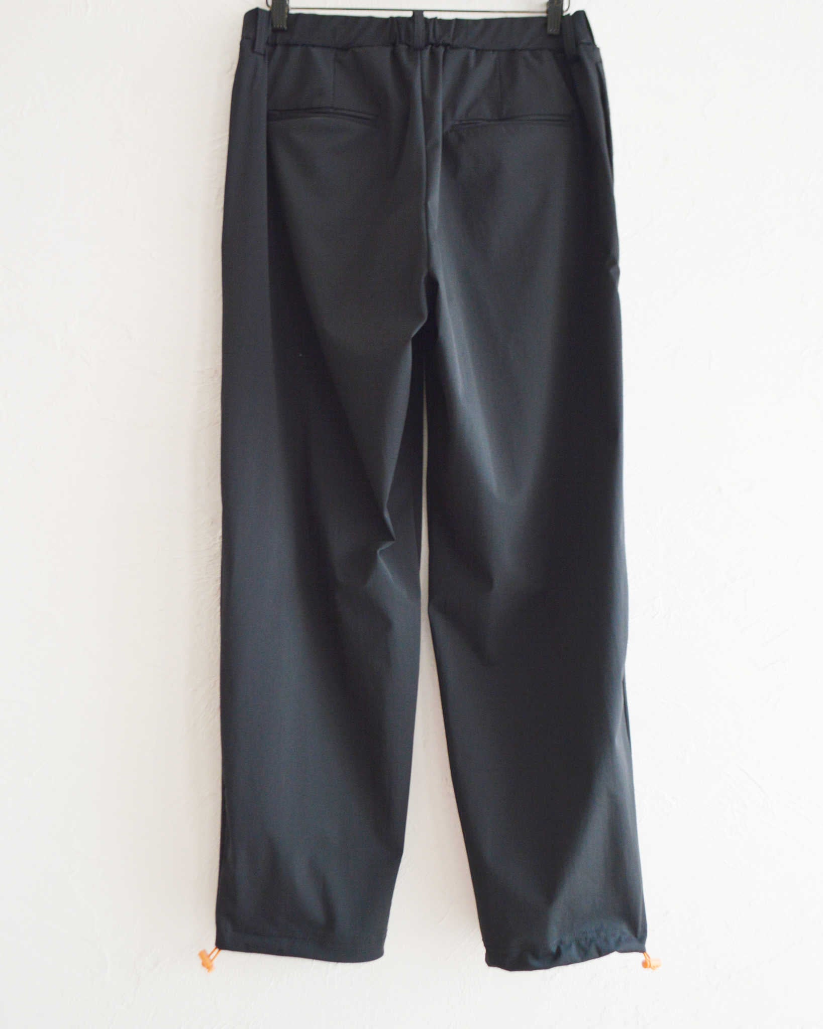 modemdesign モデムデザイン / Functional drawstring pants ファンクショナルドローストリングパンツ (BLACK ブラック)