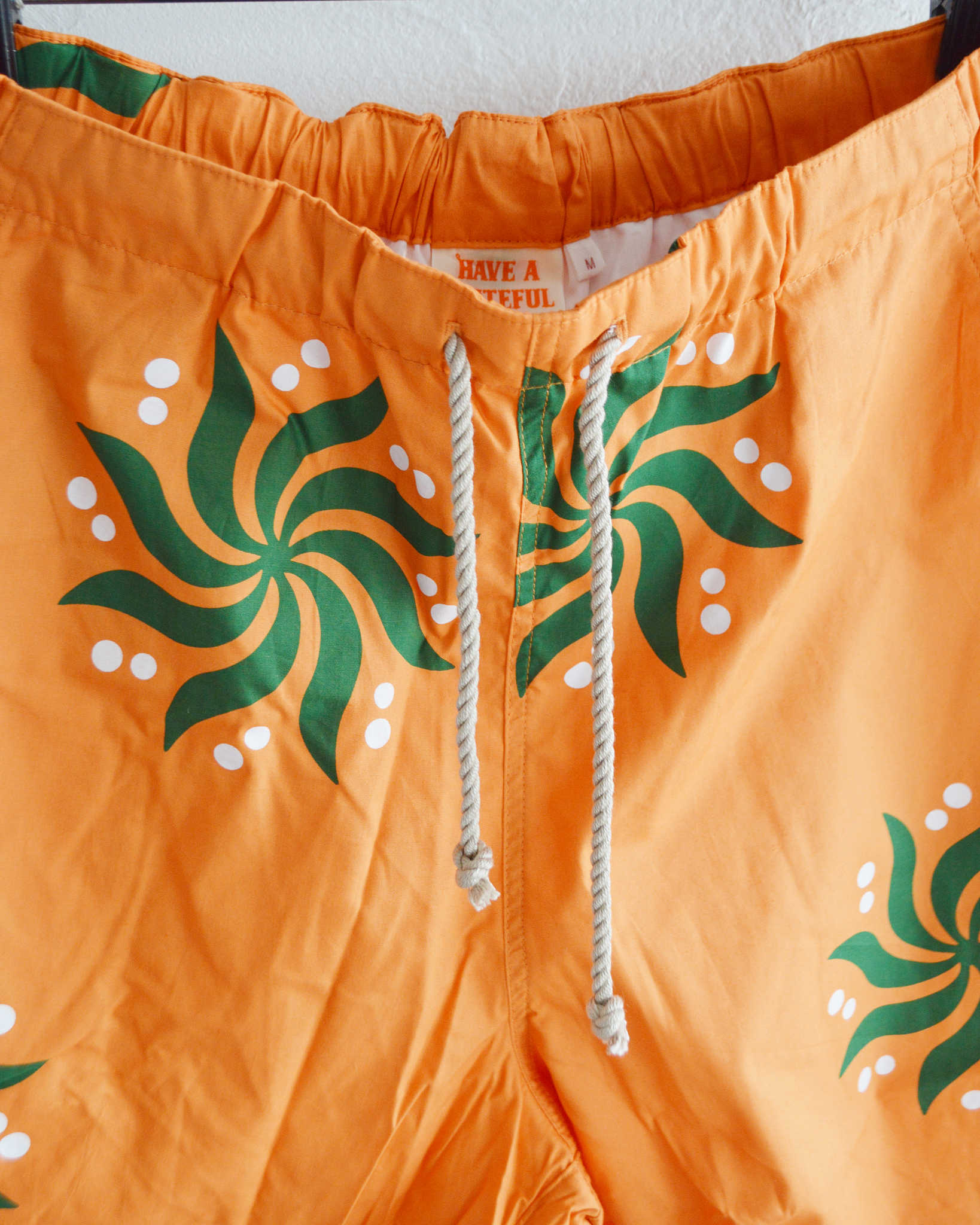 HAVE A GRATEFUL DAY ハブアグレイトフルデイ / BOARD SHORTS ボードショーツ (ORANGE オレンジ)