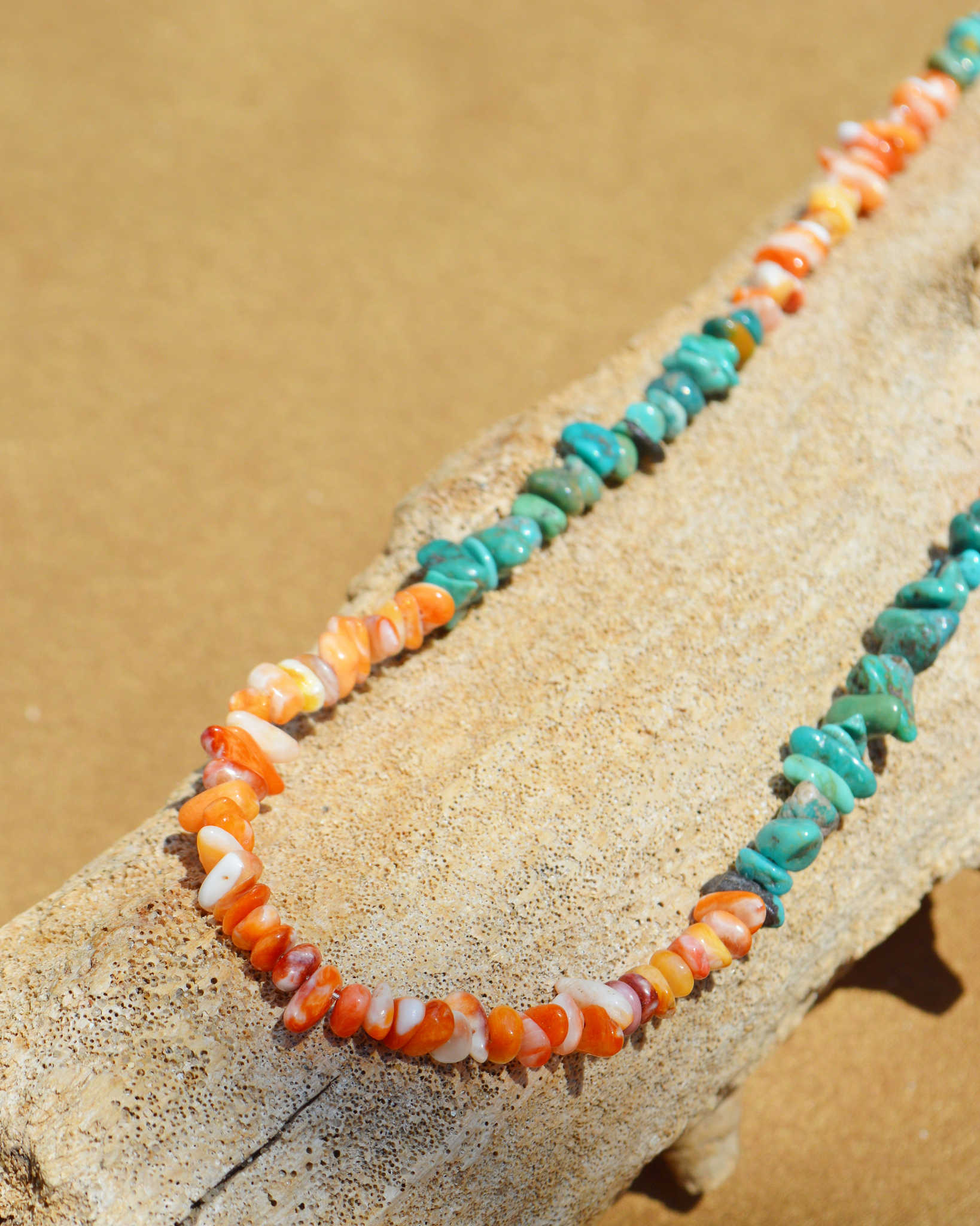 Indian jewelry インディアンジュエリー / Navajo Nugget Necklace ナヴァホナゲットネックレス