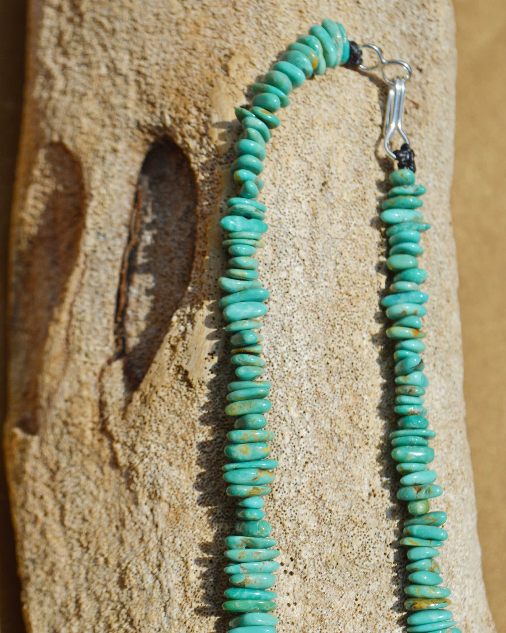 Indian jewelry インディアンジュエリー / Navajo Nugget Necklace ナヴァホナゲットネックレス