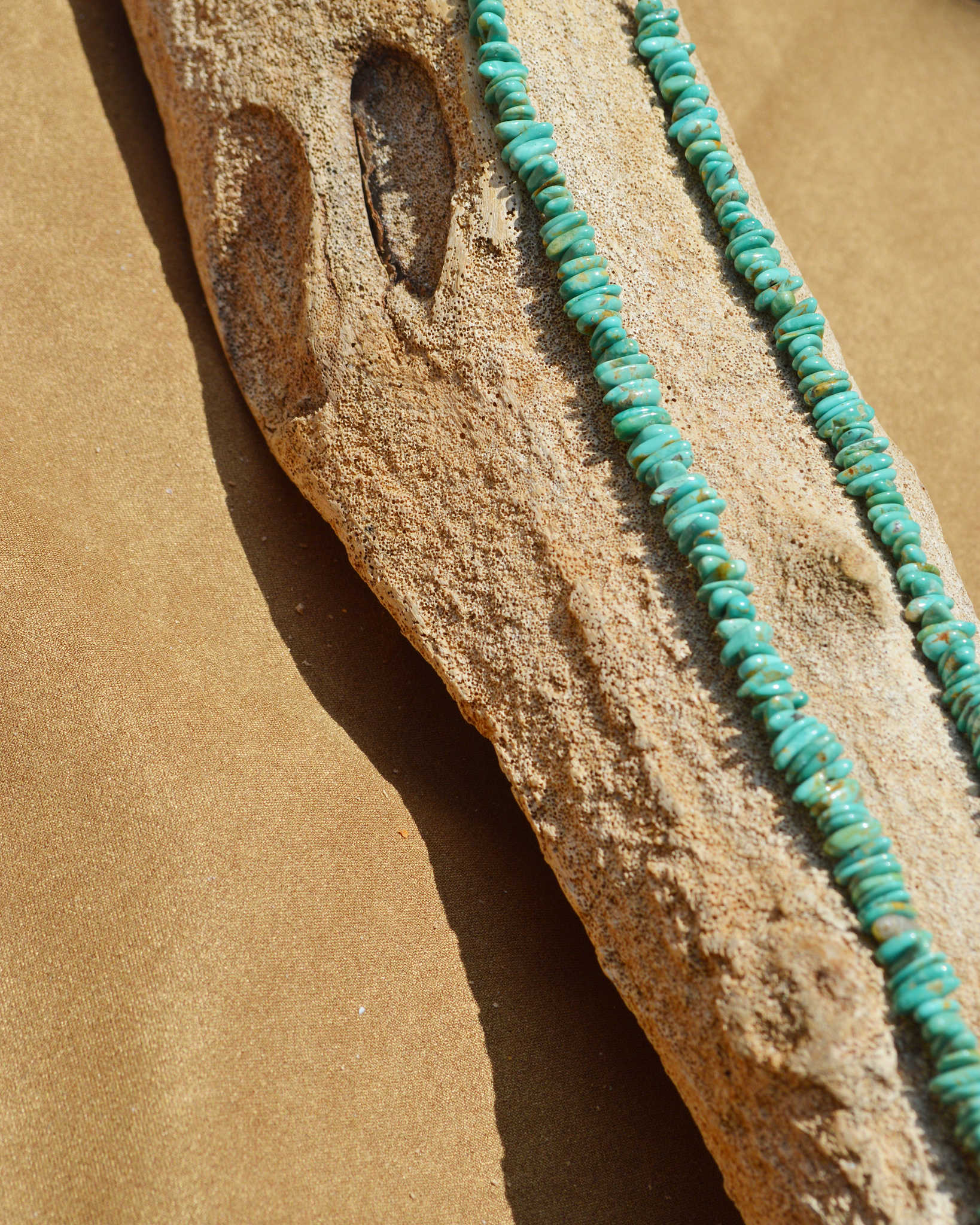 Indian jewelry インディアンジュエリー / Navajo Nugget Necklace ナヴァホナゲットネックレス