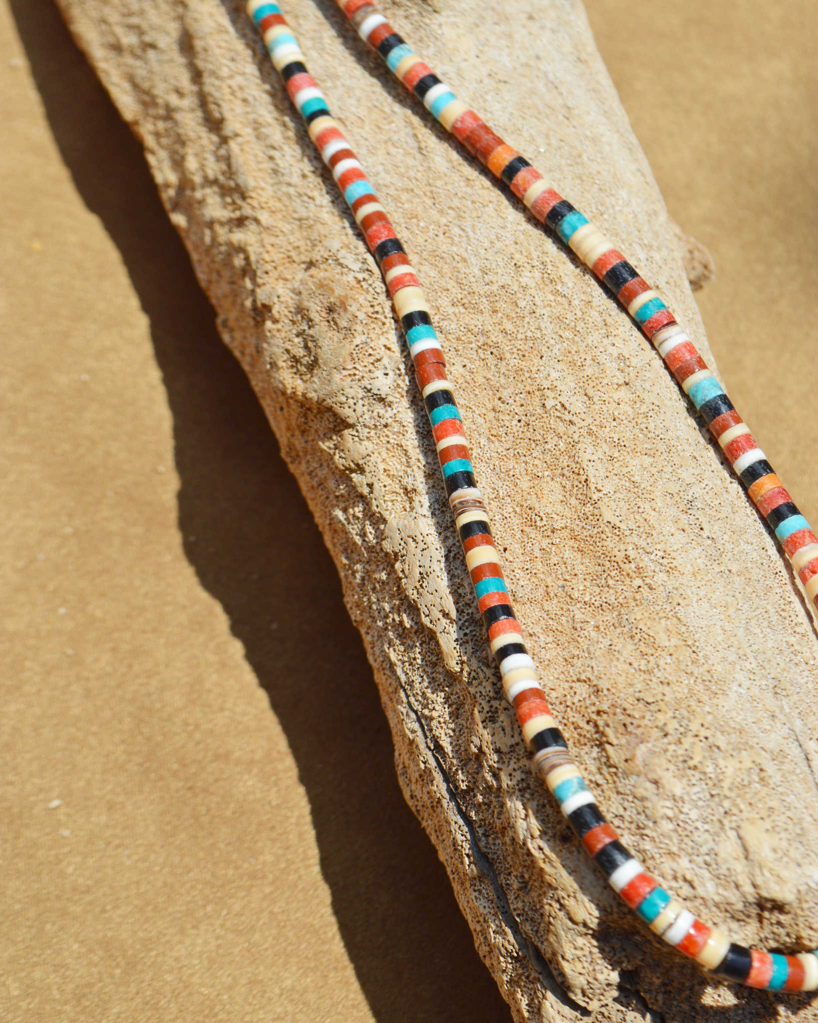 Indian jewelry インディアンジュエリー / Santo domigo Heishi Necklace サントドミンゴヒシネックレス (Dorene Calabaza ドレイン・カラバザ)
