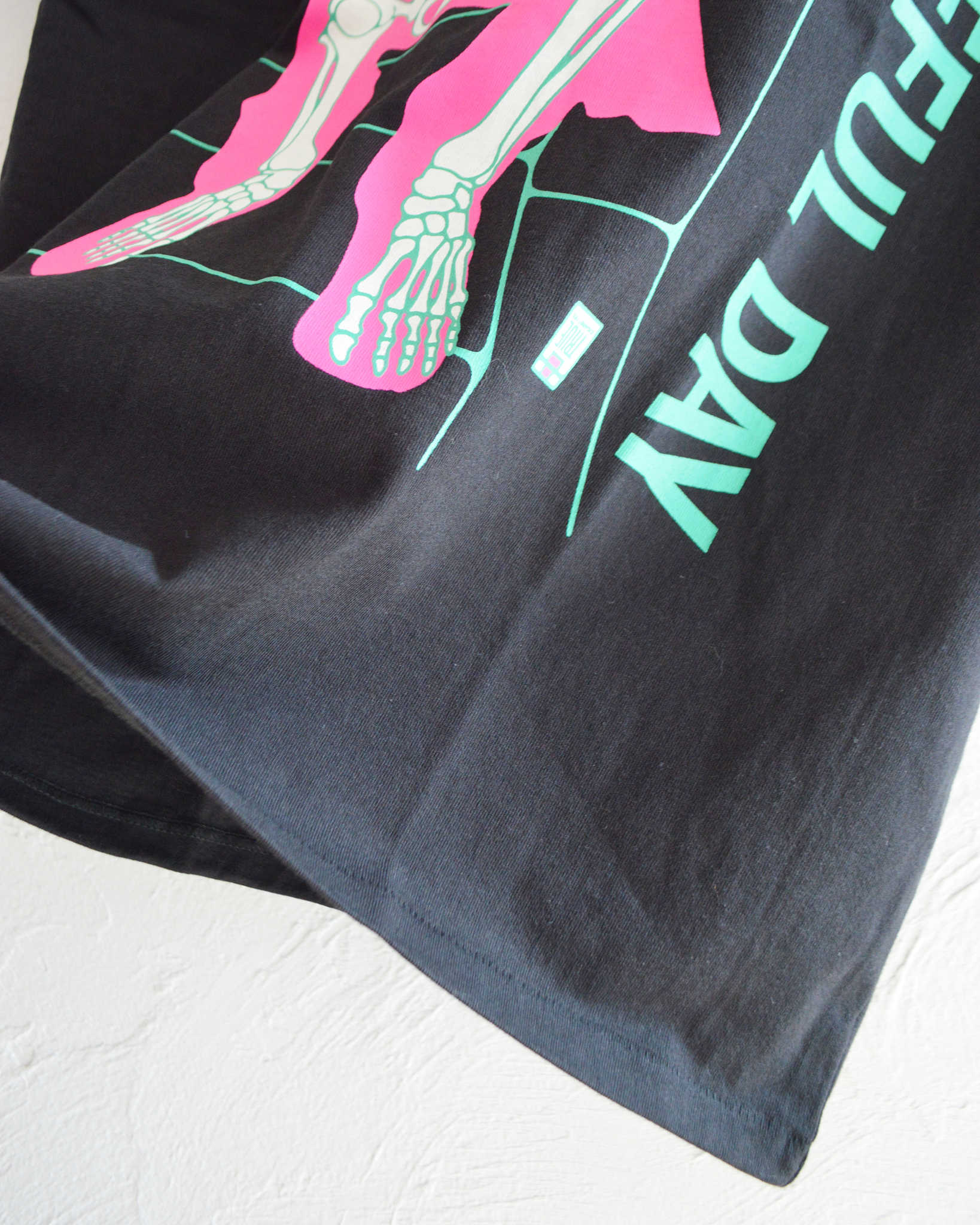 HAVE A GRATEFUL DAY ハブアグレイトフルデイ / T-SHIRT -TRUE ティーシャツトゥルー (BLACK ブラック)