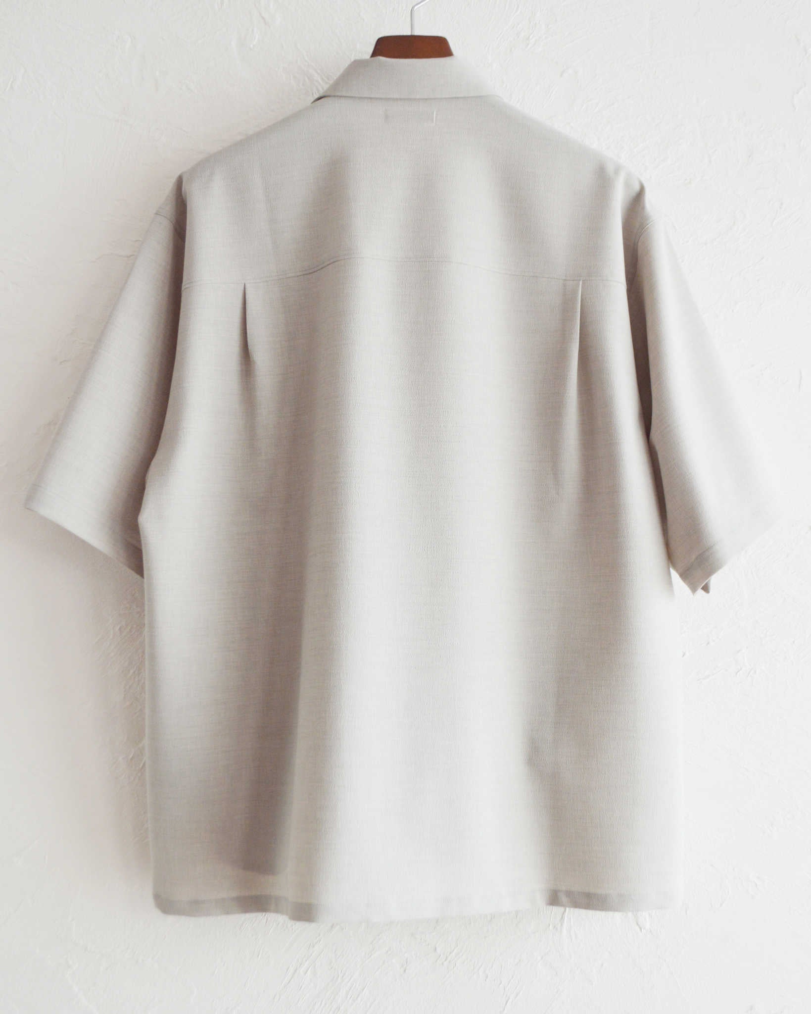LAMOND ラモンド / SHARI SHIRTS シャリシャツ (ASH GRAY アッシュグレー)