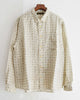 Nasngwam. ナスングワム / CREST SHIRTS クレストシャツ (WHITE ホワイト)
