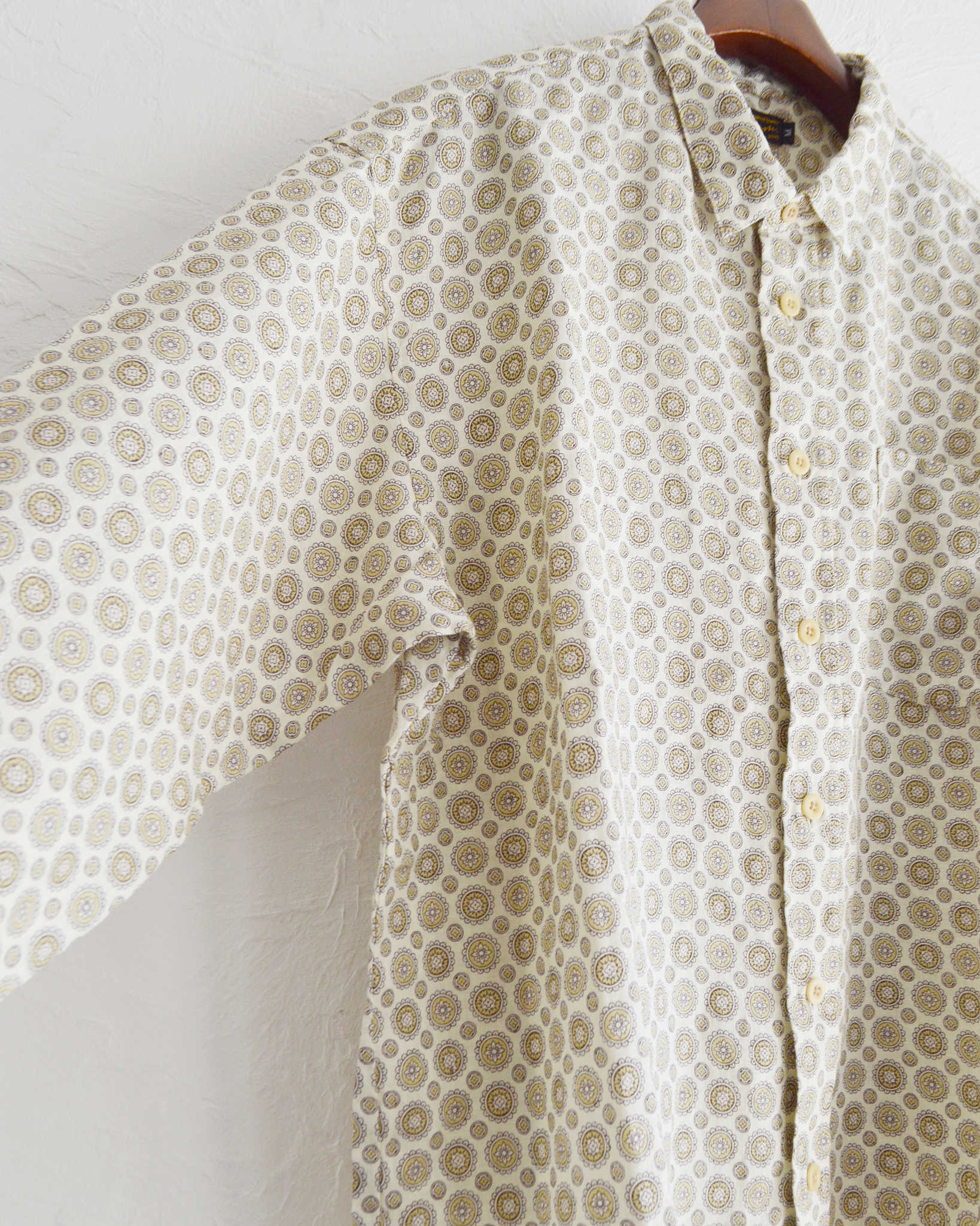 Nasngwam. ナスングワム / CREST SHIRTS クレストシャツ (WHITE ホワイト)