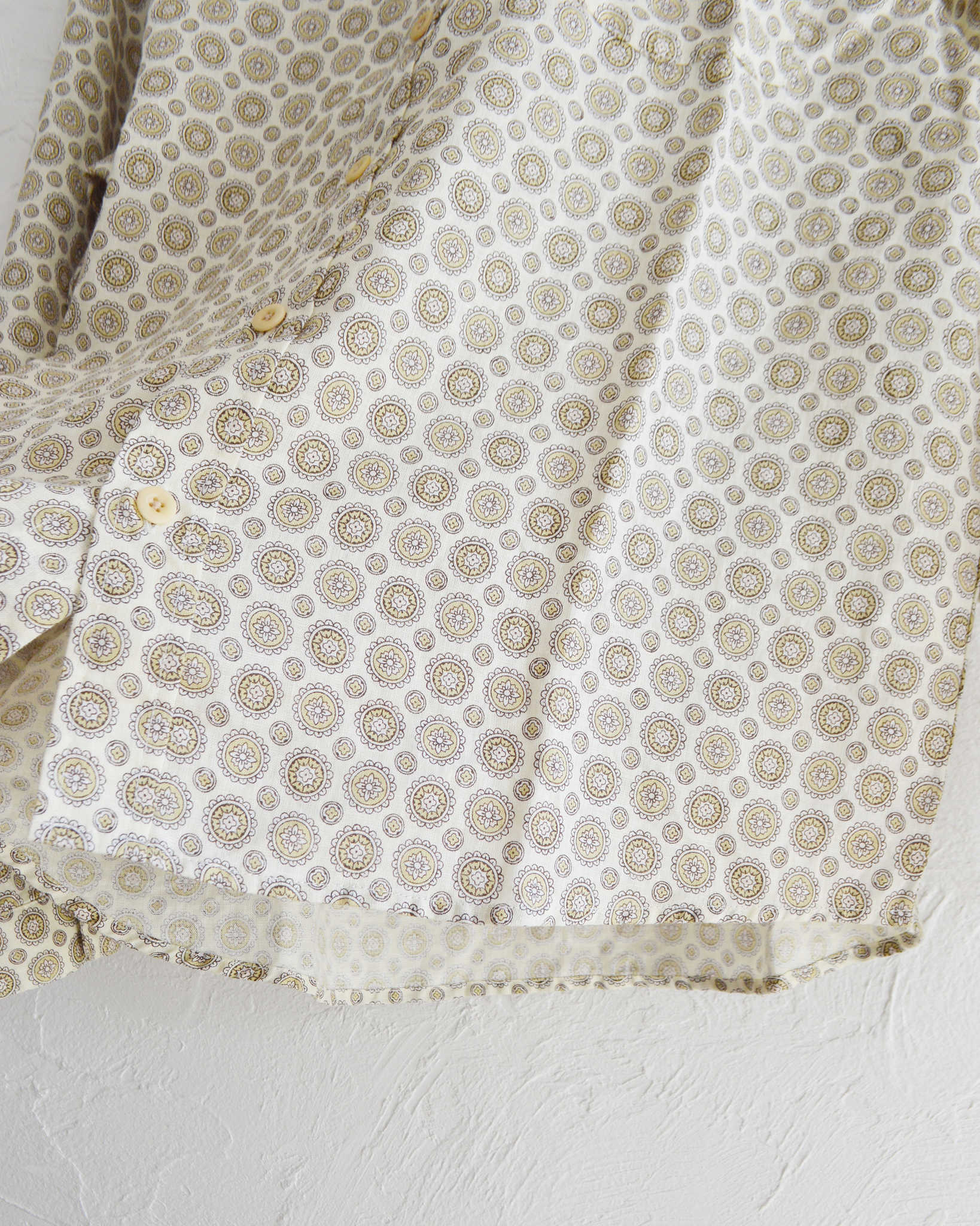 Nasngwam. ナスングワム / CREST SHIRTS クレストシャツ (WHITE ホワイト)