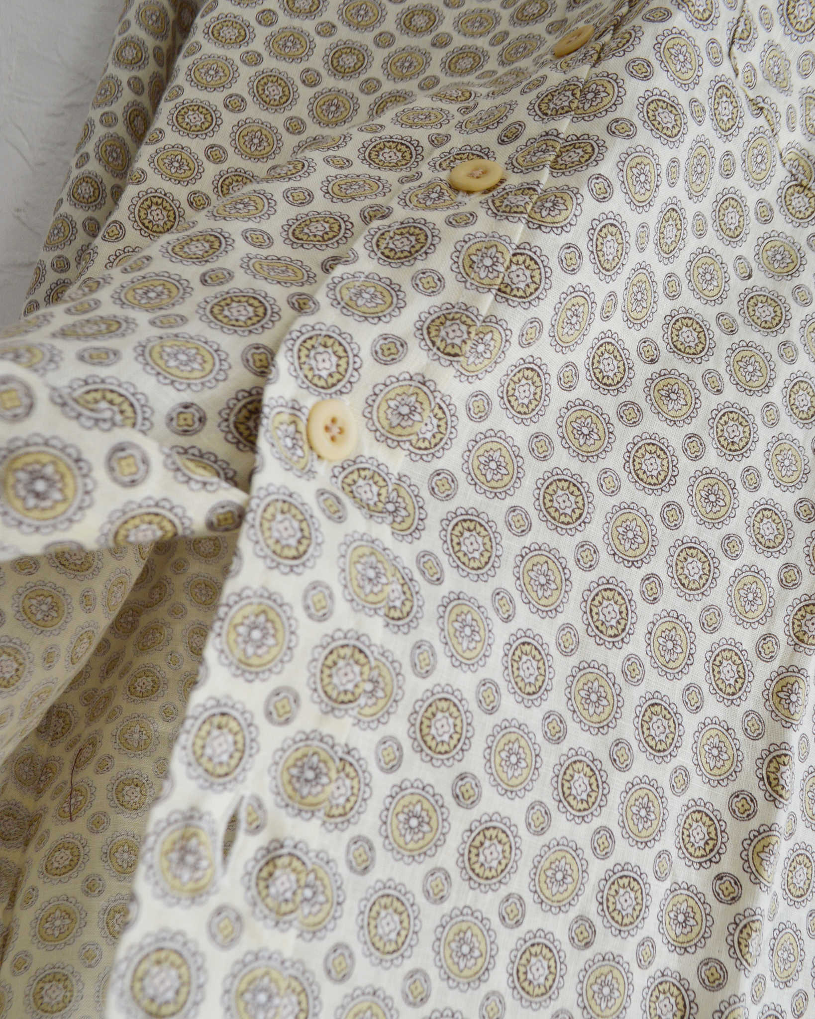 Nasngwam. ナスングワム / CREST SHIRTS クレストシャツ (WHITE ホワイト)