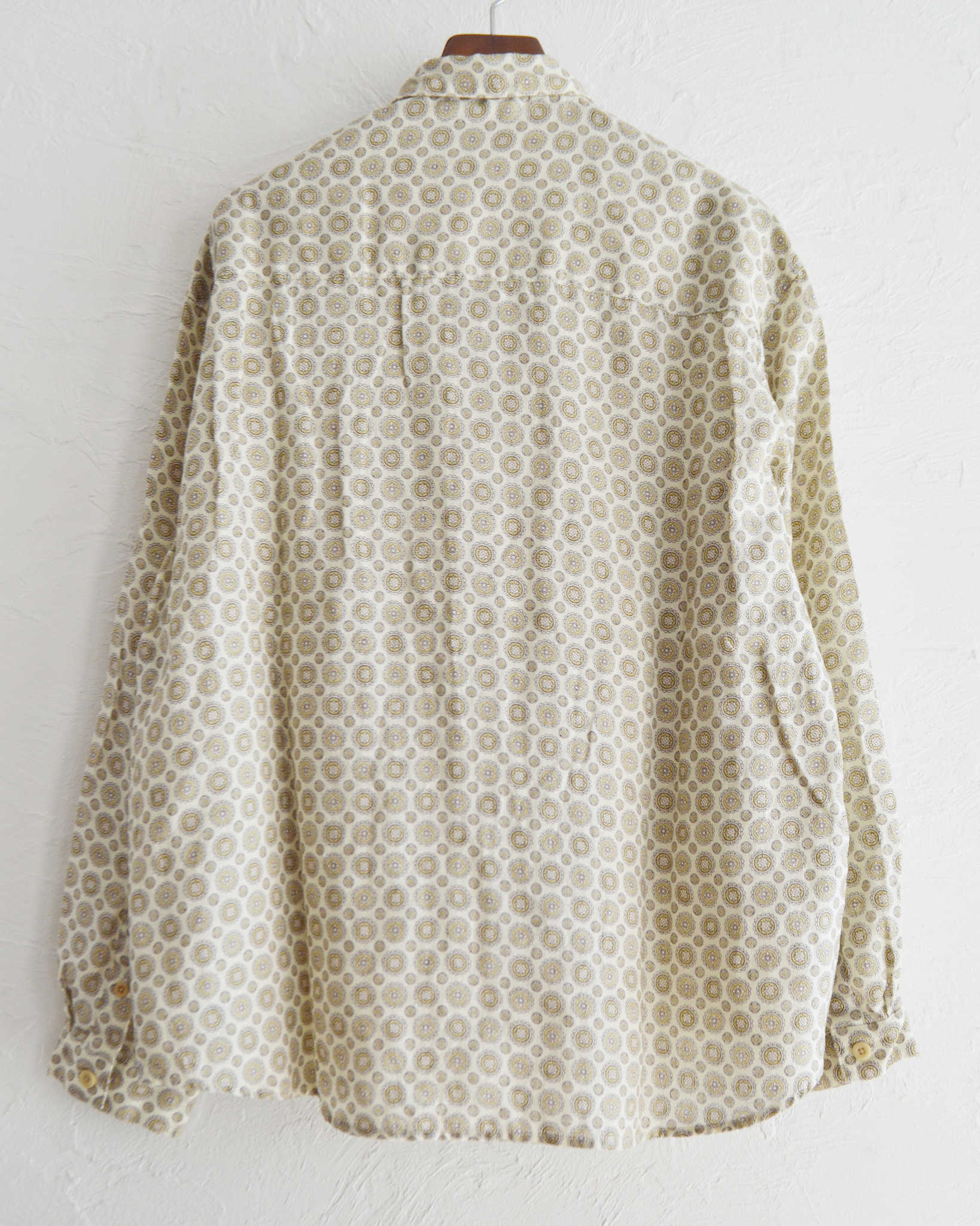 Nasngwam. ナスングワム / CREST SHIRTS クレストシャツ (WHITE ホワイト)