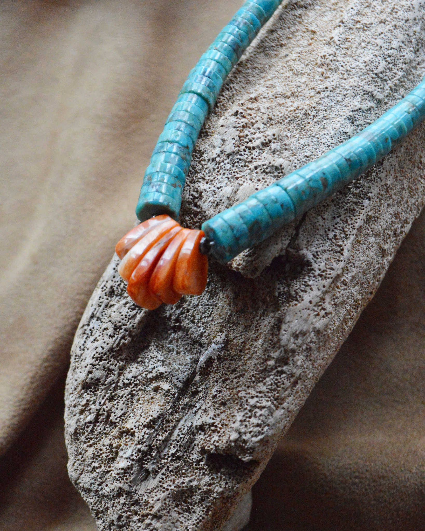 Indian jewelry インディアンジュエリー / Navajo Necklace ナバホ