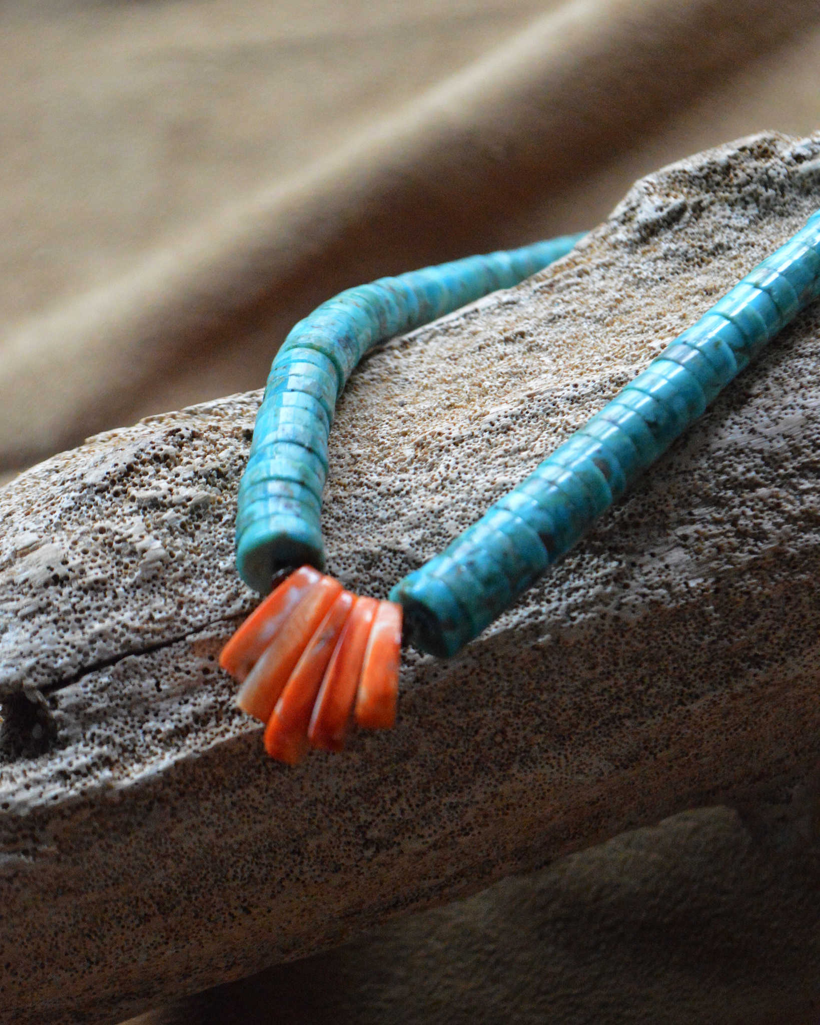 Indian jewelry インディアンジュエリー / Navajo Necklace ナバホネックレス（SHARON GARCIA シャーロンガルシア)