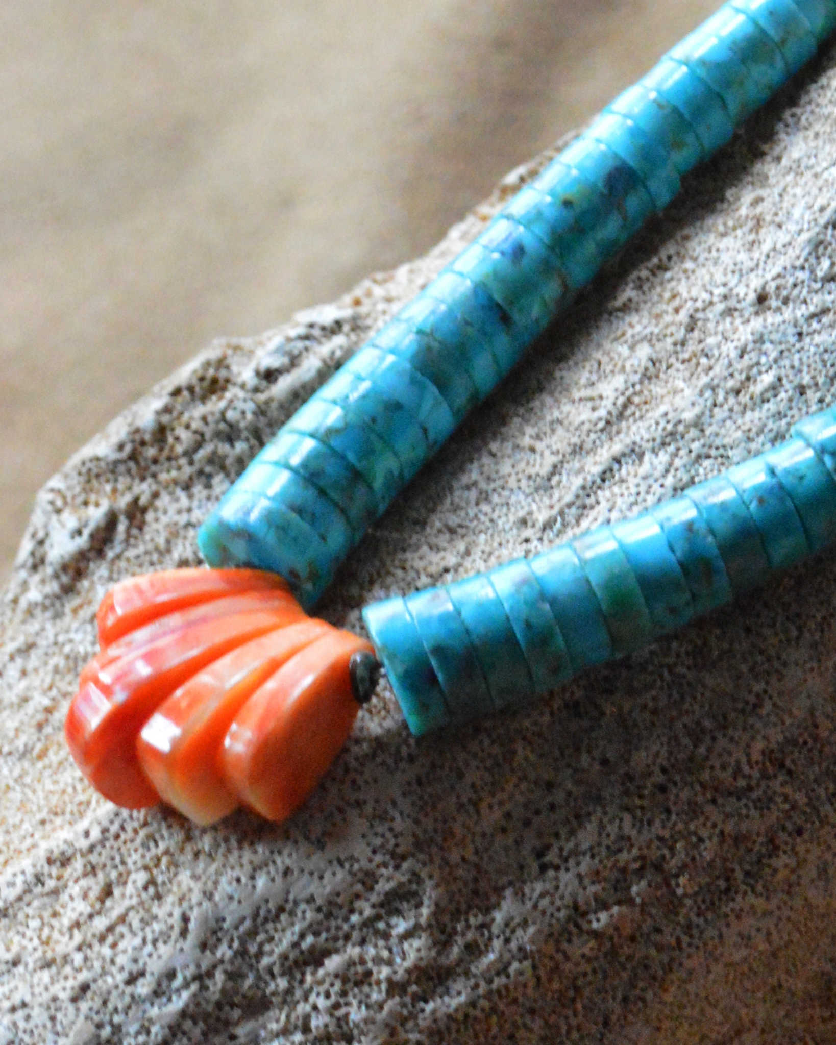 Indian jewelry インディアンジュエリー / Navajo Necklace ナバホネックレス（SHARON GARCIA シャーロンガルシア)