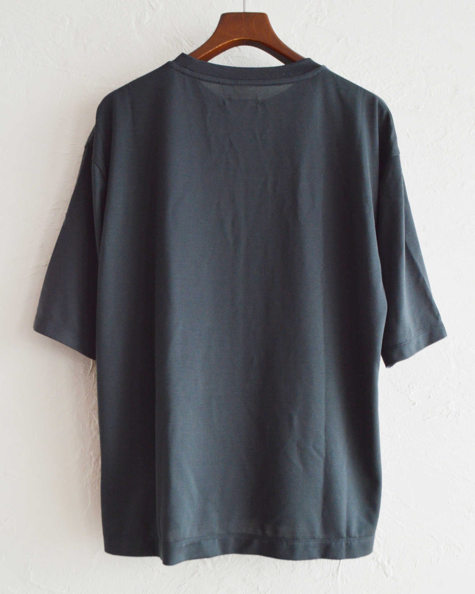 LAMOND ラモンド /  CWOOL TEE クールティ (CHARCOAL チャコール)