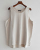Nasngwam. ナスングワム / ALL DAY TANKTOP オールデイタンクトップ (GRAGE グレージュ)