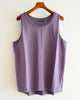 Nasngwam. ナスングワム / ALL DAY TANKTOP オールデイタンクトップ (PURPLE パープル)