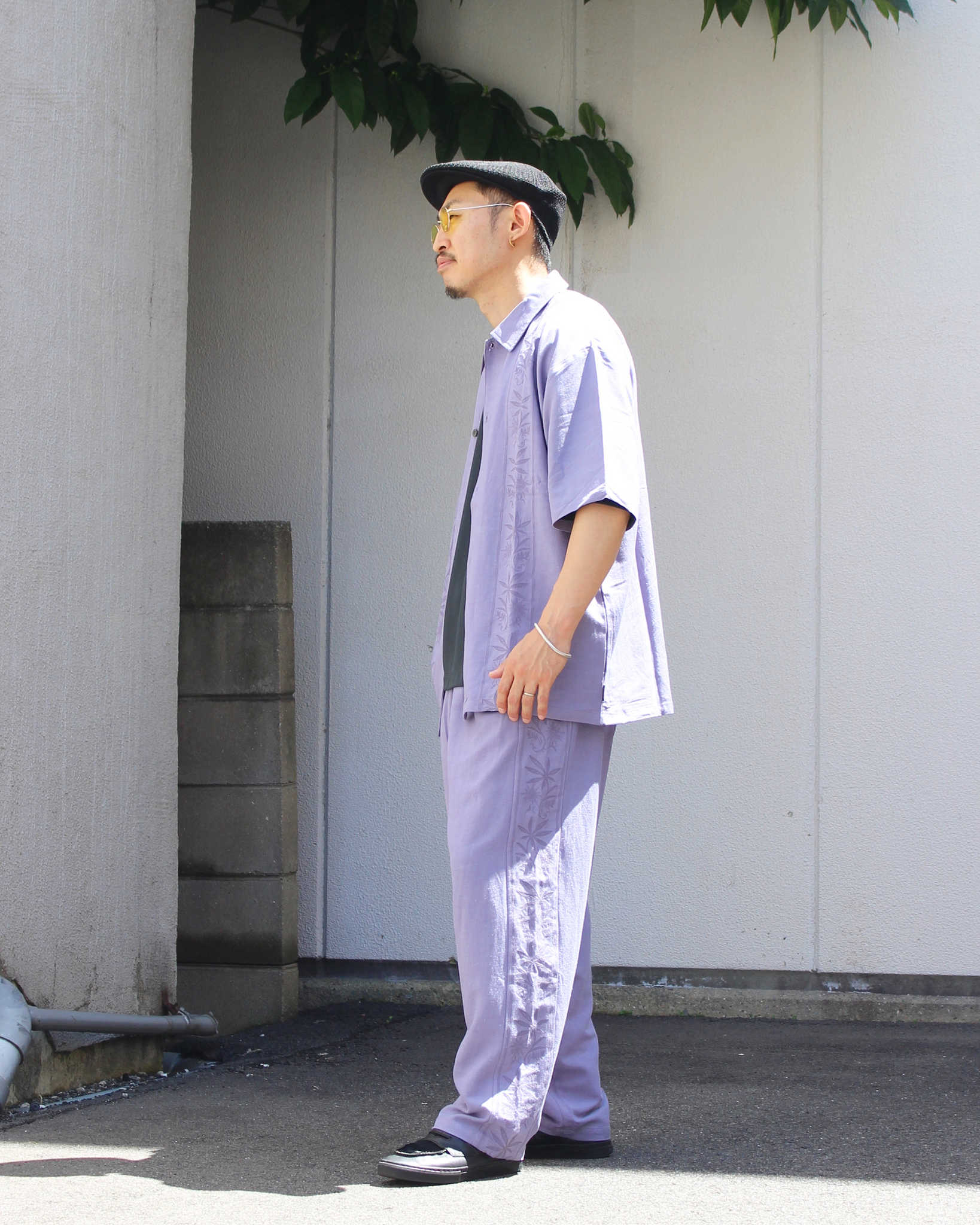 GOHEMP ゴーヘンプ / GREEN HILL PANTS (HELLO BLUE ハローブルー)