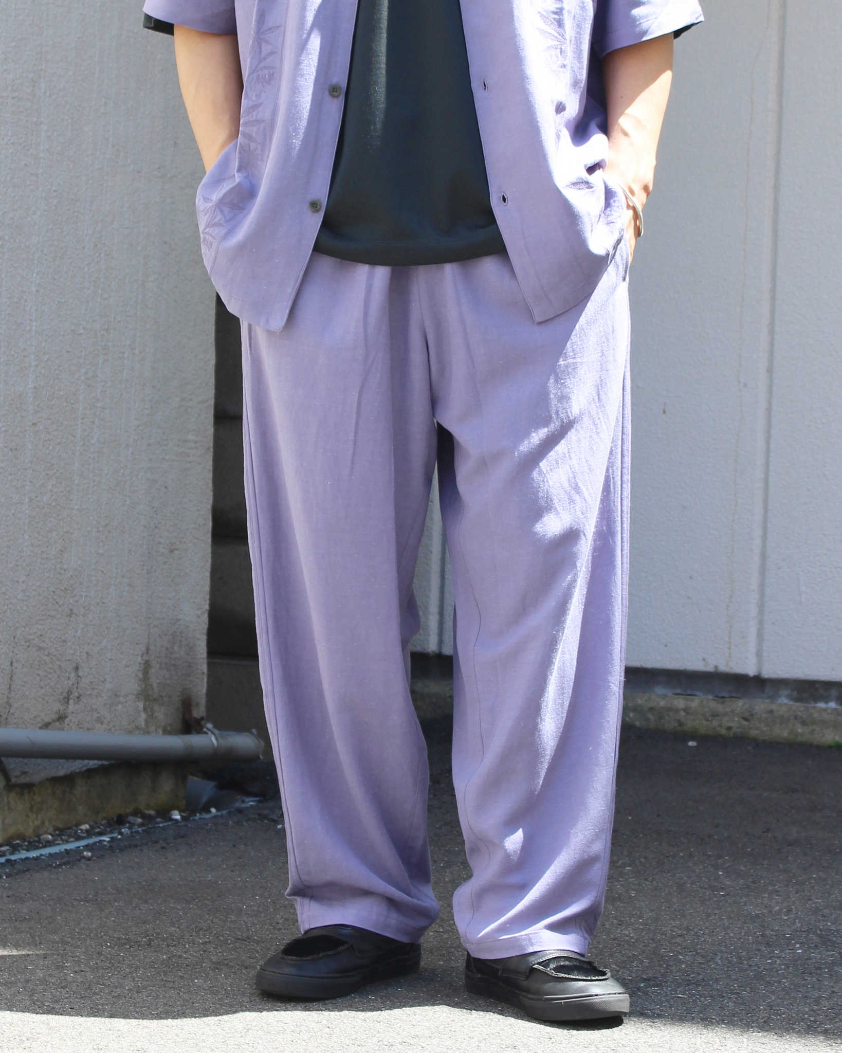 GOHEMP ゴーヘンプ / GREEN HILL PANTS (HELLO BLUE ハローブルー)