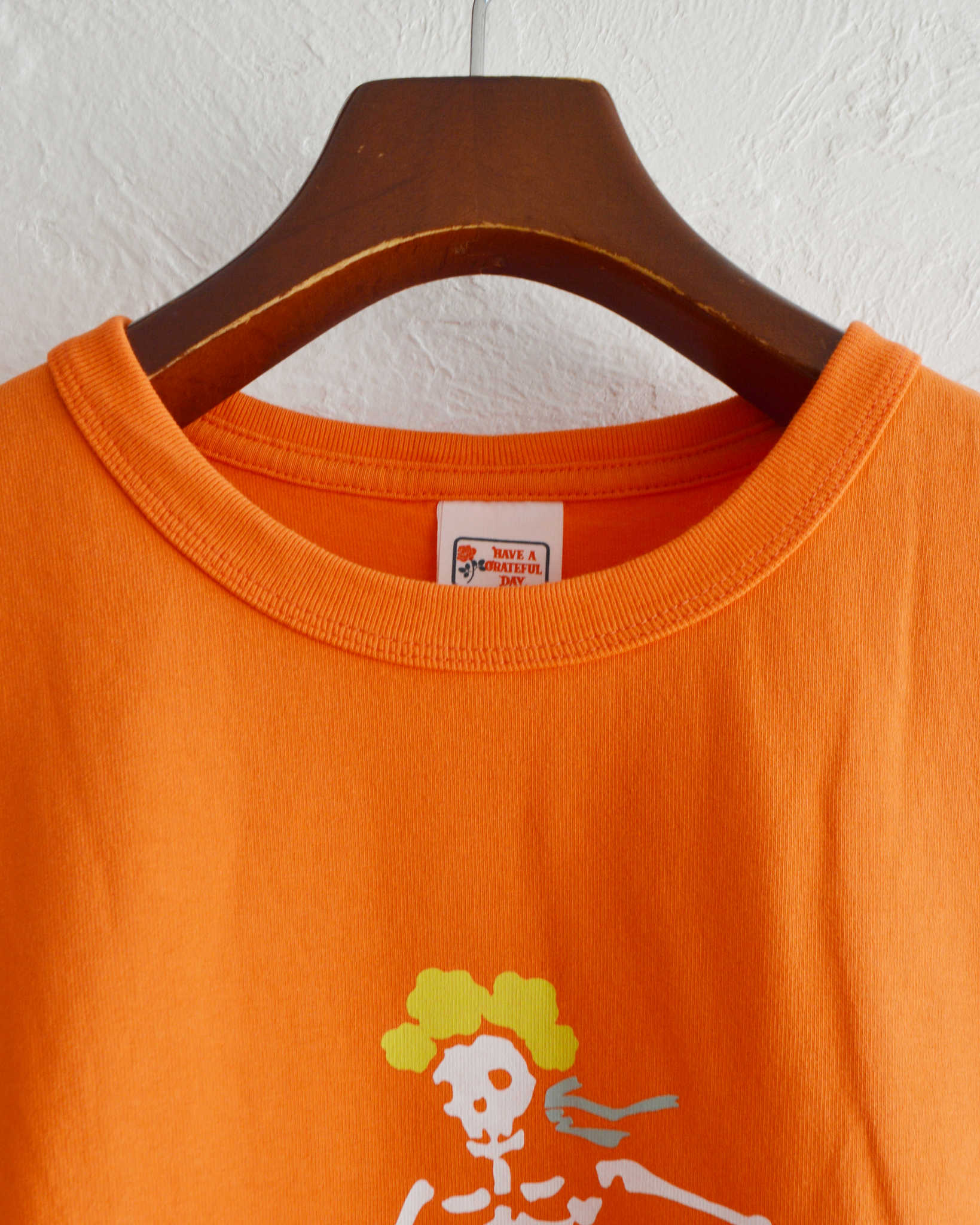 HAVE A GRATEFUL DAY ハブアグレイトフルデイ / T-SHIRT -DEAD SURF ティーシャツデッドサーフ (ORANGE オレンジ)