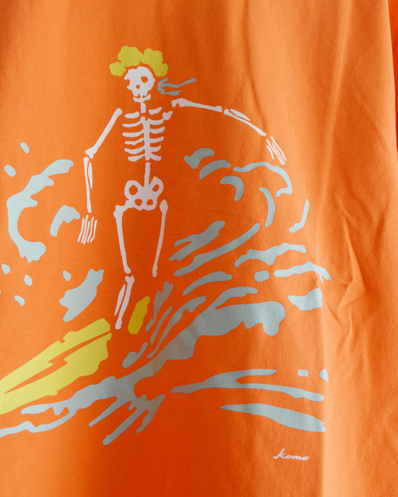 HAVE A GRATEFUL DAY ハブアグレイトフルデイ / T-SHIRT -DEAD SURF ティーシャツデッドサーフ (ORANGE オレンジ)