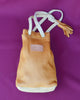 Nasngwam.×EARLYMORNINGS ナスングワム アーリーモーニング / DEERSKIN WHISKY BAG ディアスキンウイスキーバッグ (CAMEL キャメル)