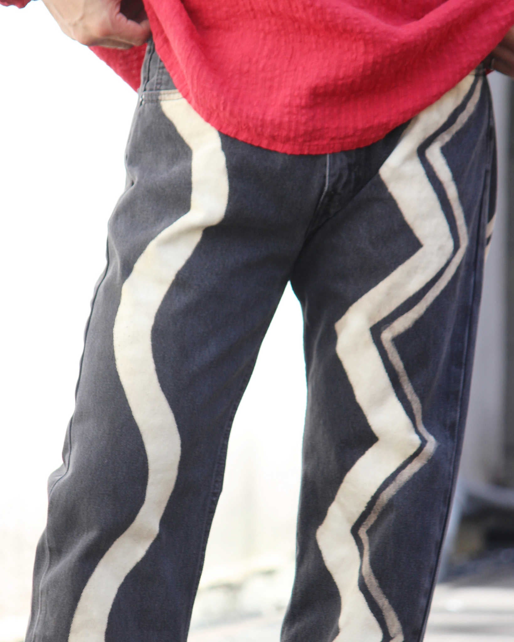 Nasngwam. ナスングワム / ANONYMOUS PANTS アノニマスパンツ Msize 505 (BLACK ブラック)