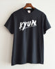 O.K. オーケー / KYUN S/S TEE キュンティー (BLACK ブラック)