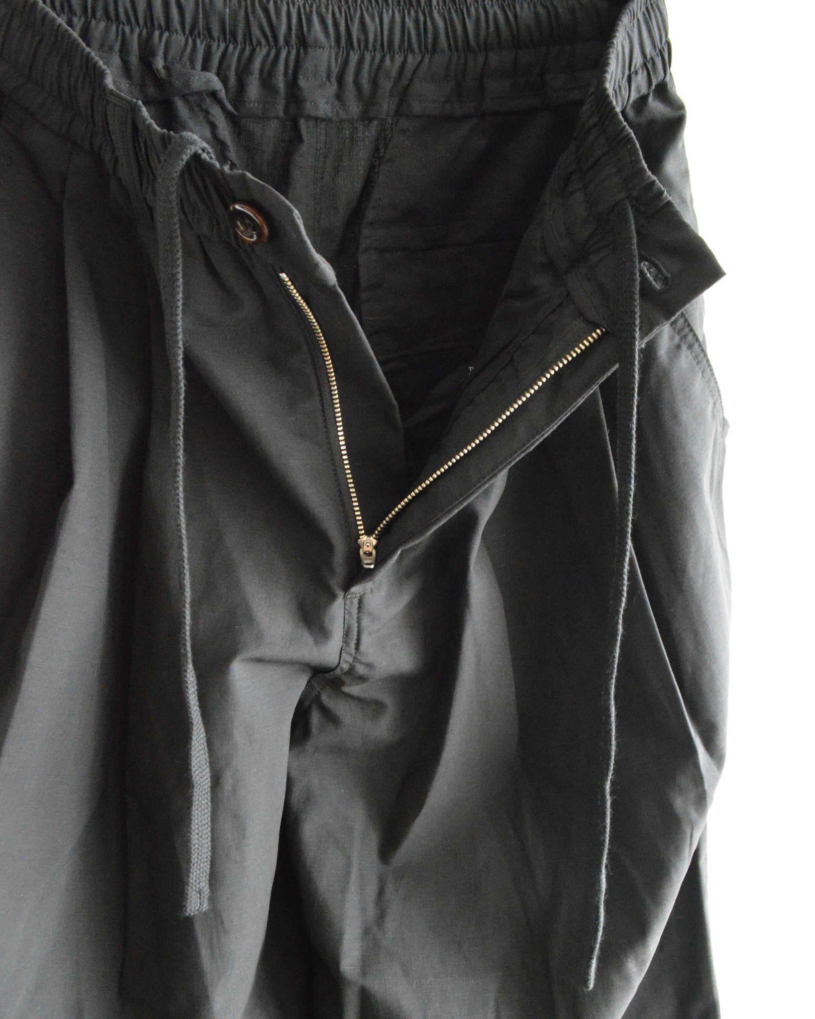 Nasngwam. ナスングワム / BARREL PANTS バレルパンツ (BLACK ブラック)