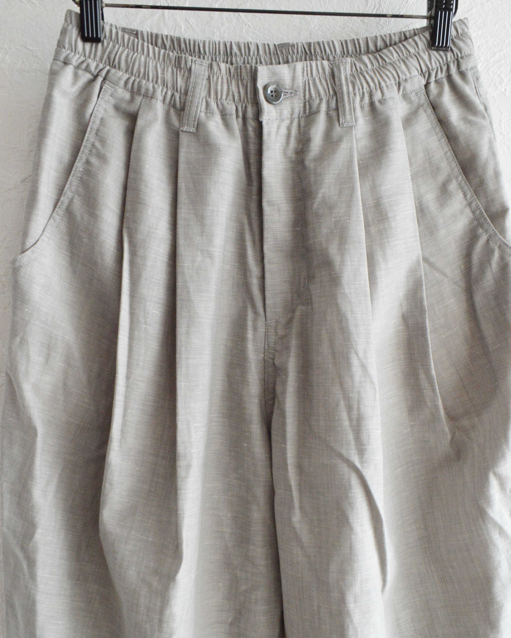 Nasngwam. ナスングワム / BARREL PANTS バレルパンツ (GRAY グレー)