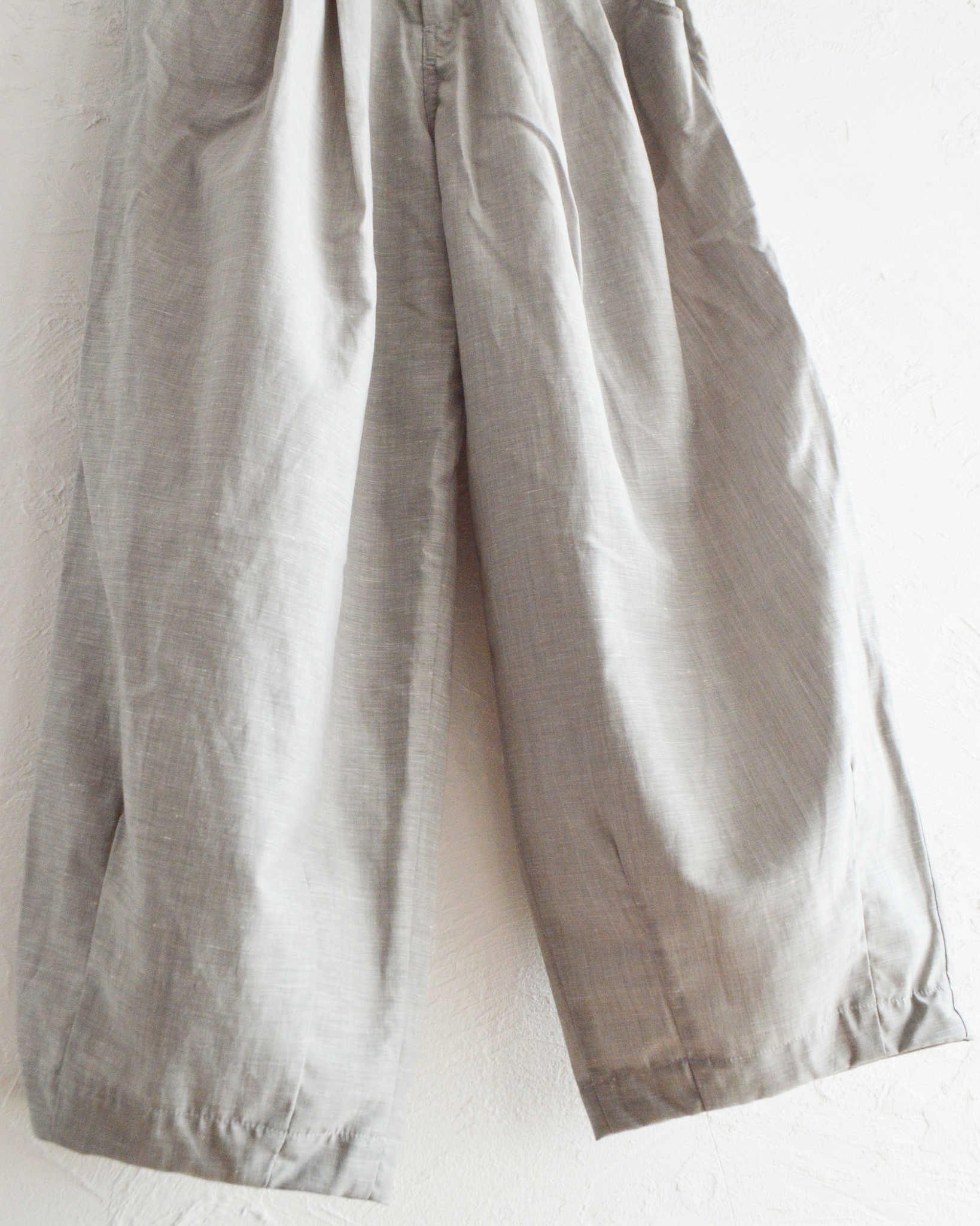 Nasngwam. ナスングワム / BARREL PANTS バレルパンツ (GRAY グレー)