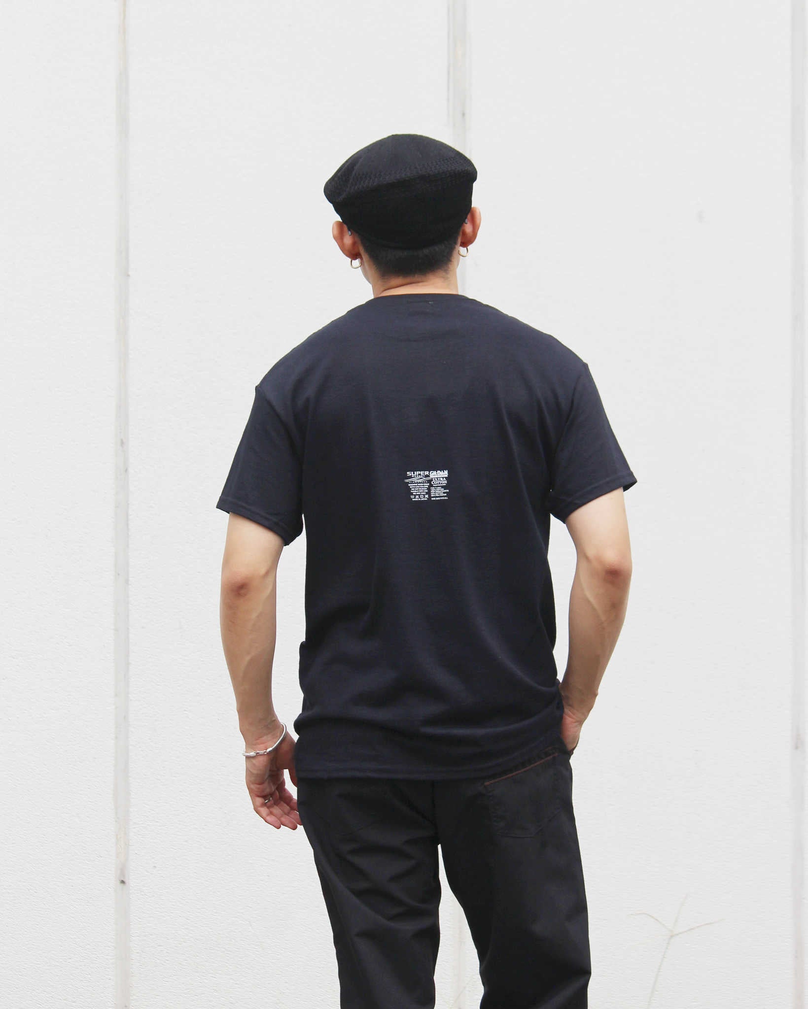 O.K. オーケー / SAIKO STITCH S/S TEE サイコーステッチティー (BLACK ブラック)
