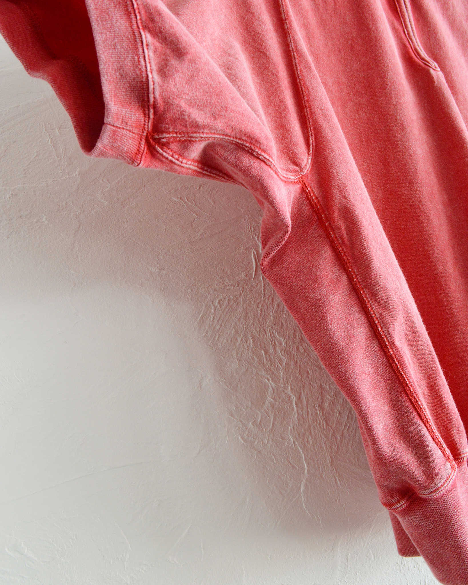 IMPRESTORE イ ンプレストア / Blooper ブルーパー | short sleeve half zip sweat t polo ショートスリーブハーフジップスウェットティーポロ (RED レッド)