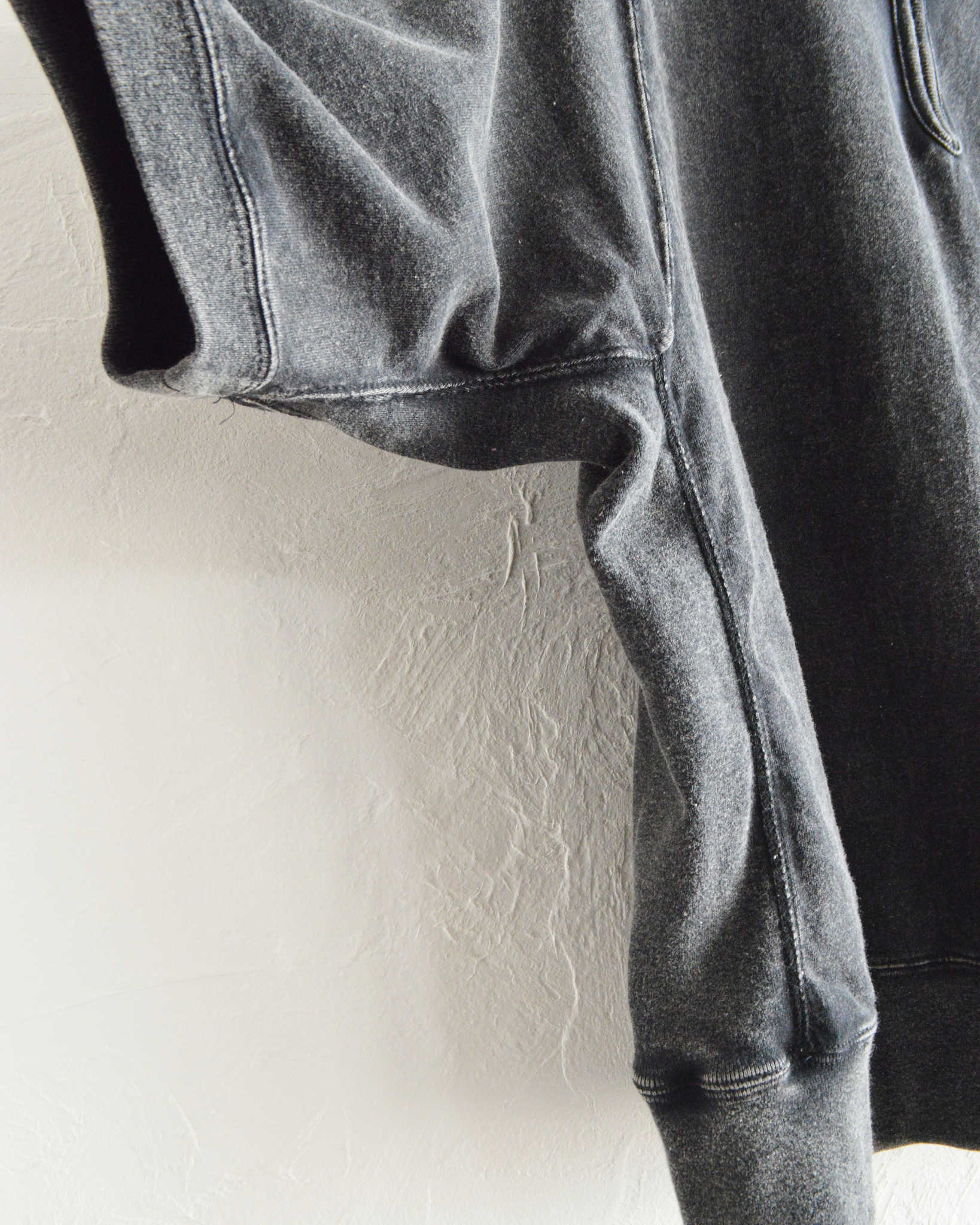IMPRESTORE イ ンプレストア / Blooper ブルーパー | short sleeve half zip sweat t polo ショートスリーブハーフジップスウェットティーポロ (BLACK ブラック)
