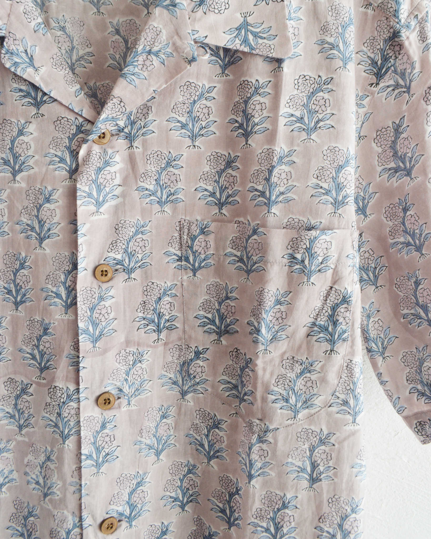GOHEMP ゴーヘンプ / OPEN MIND SHIRTS オープンマインドシャツ (ROSE GRAY ローズグレー)