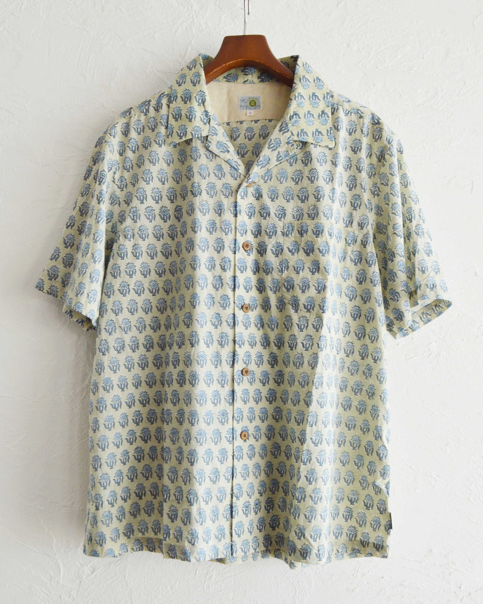 GOHEMP ゴーヘンプ / OPEN MIND SHIRTS オープンマインドシャツ (GREEN グリーン)