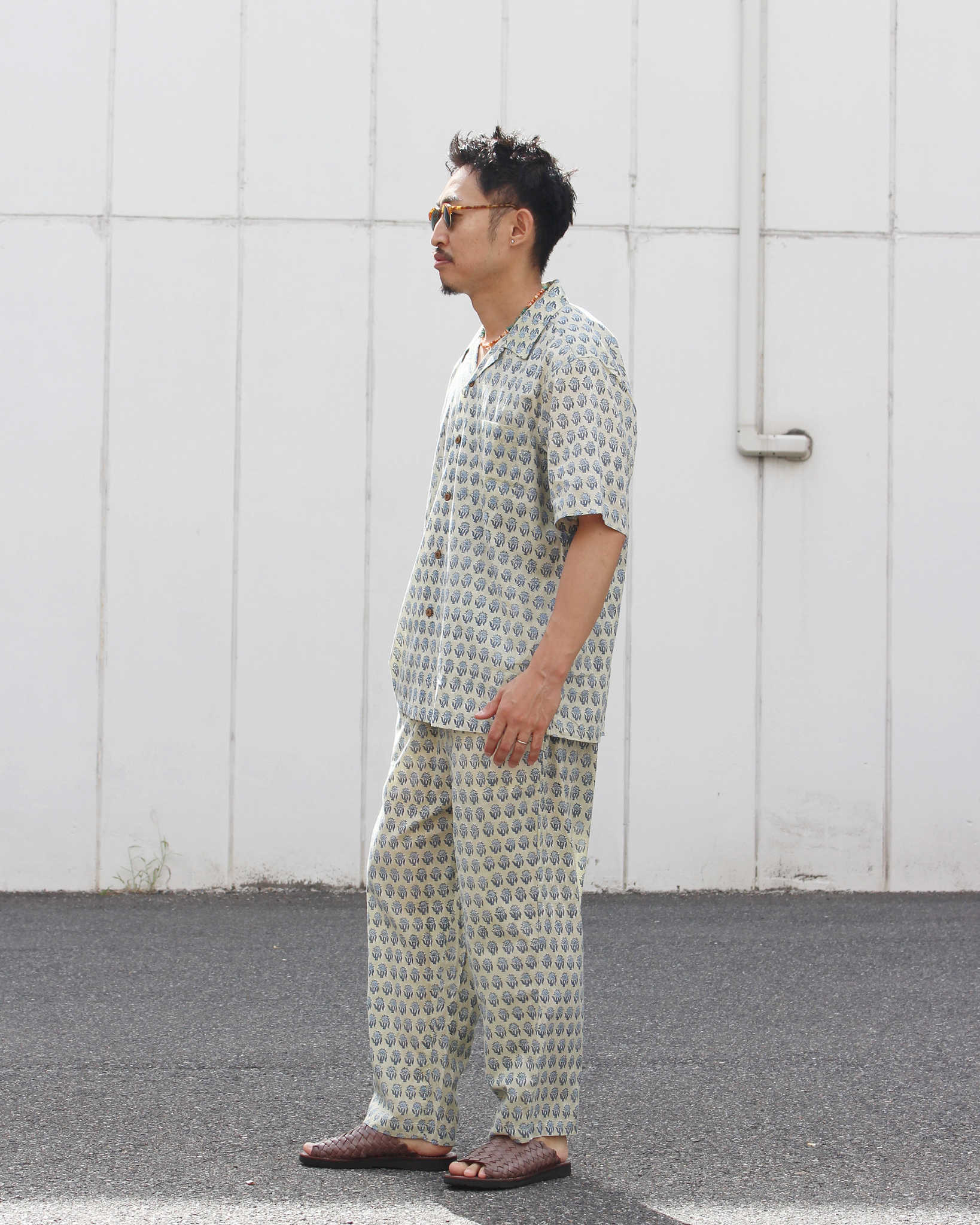 GOHEMP ゴーヘンプ / OPEN MIND SHIRTS オープンマインドシャツ (GREEN グリーン)