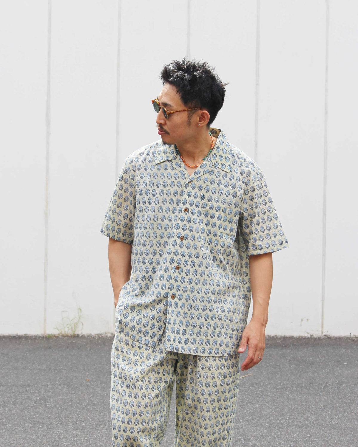 GOHEMP ゴーヘンプ / OPEN MIND SHIRTS オープンマインドシャツ (GREEN グリーン)