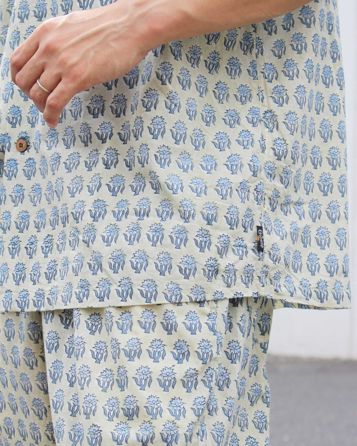 GOHEMP ゴーヘンプ / OPEN MIND SHIRTS オープンマインドシャツ (GREEN グリーン)