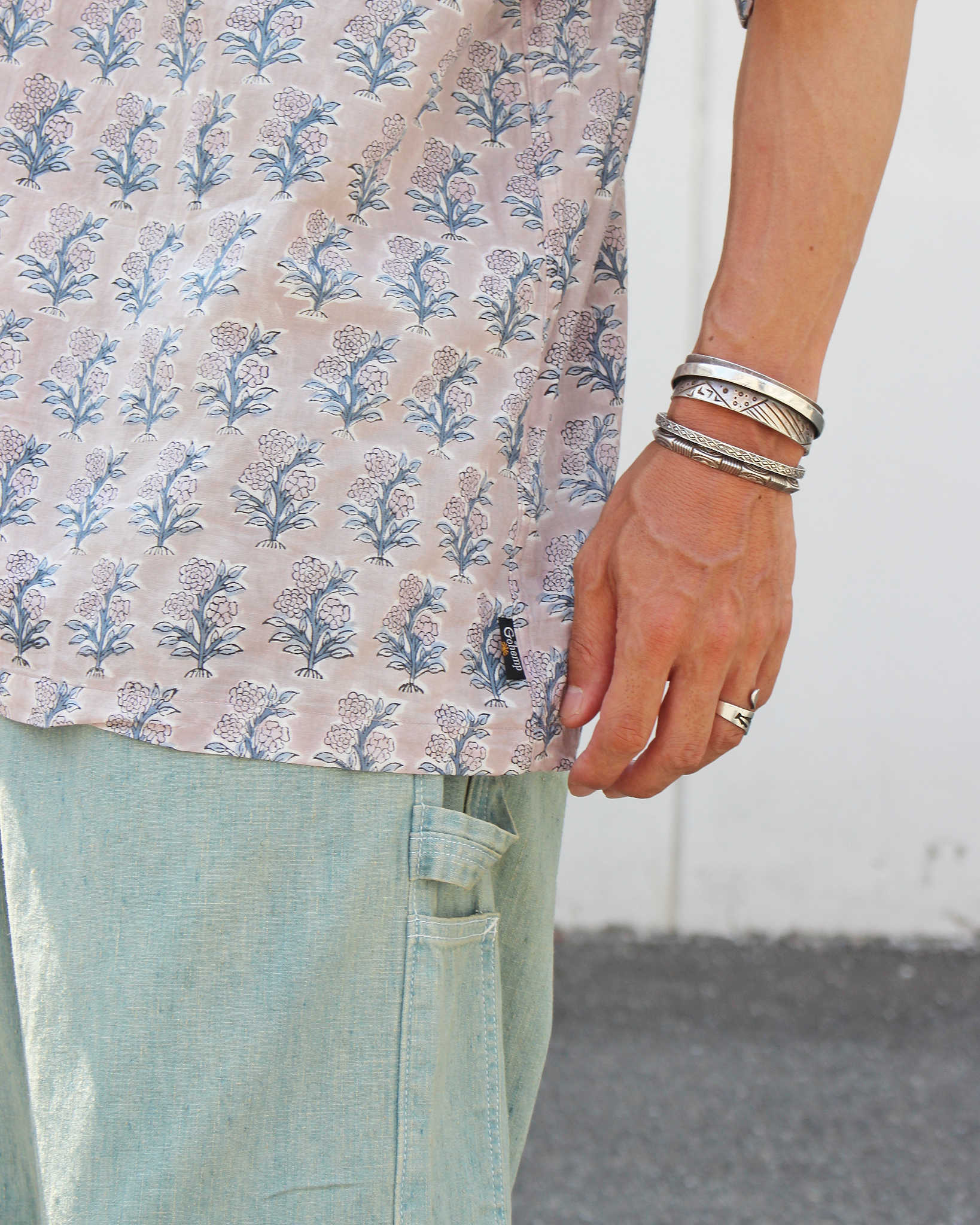 GOHEMP ゴーヘンプ / OPEN MIND SHIRTS オープンマインドシャツ (ROSE GRAY ローズグレー)