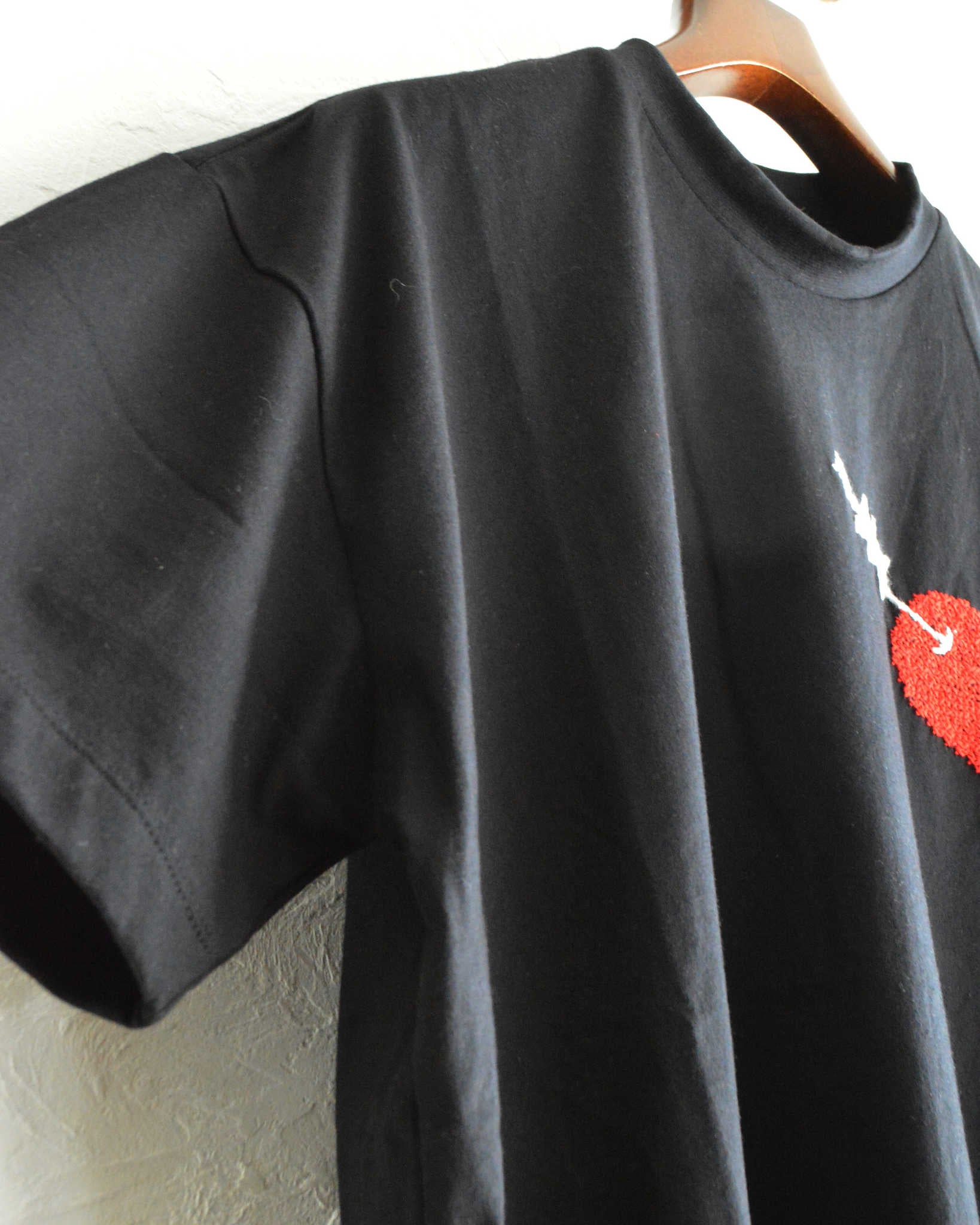 O.K. オーケー / HEART&ARROW S/S TEE ハートアンドアローティーシャツ (BLACK ブラック)
