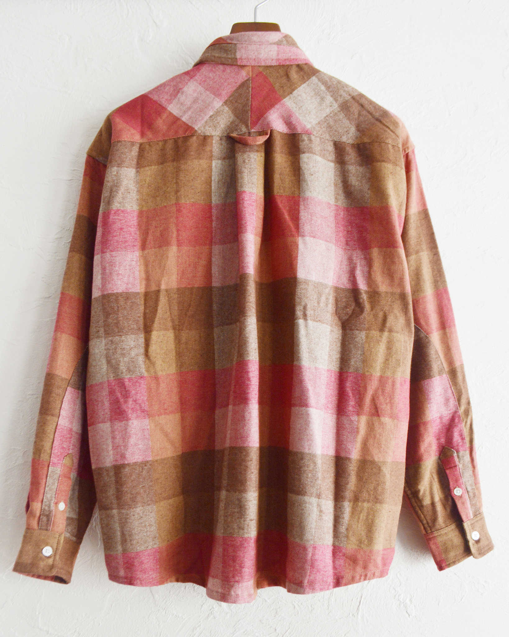 modemdesign モデムデザイン / STANDARD PLAID SHIRTS スタンダードプレイドシャツ (RED レッド)