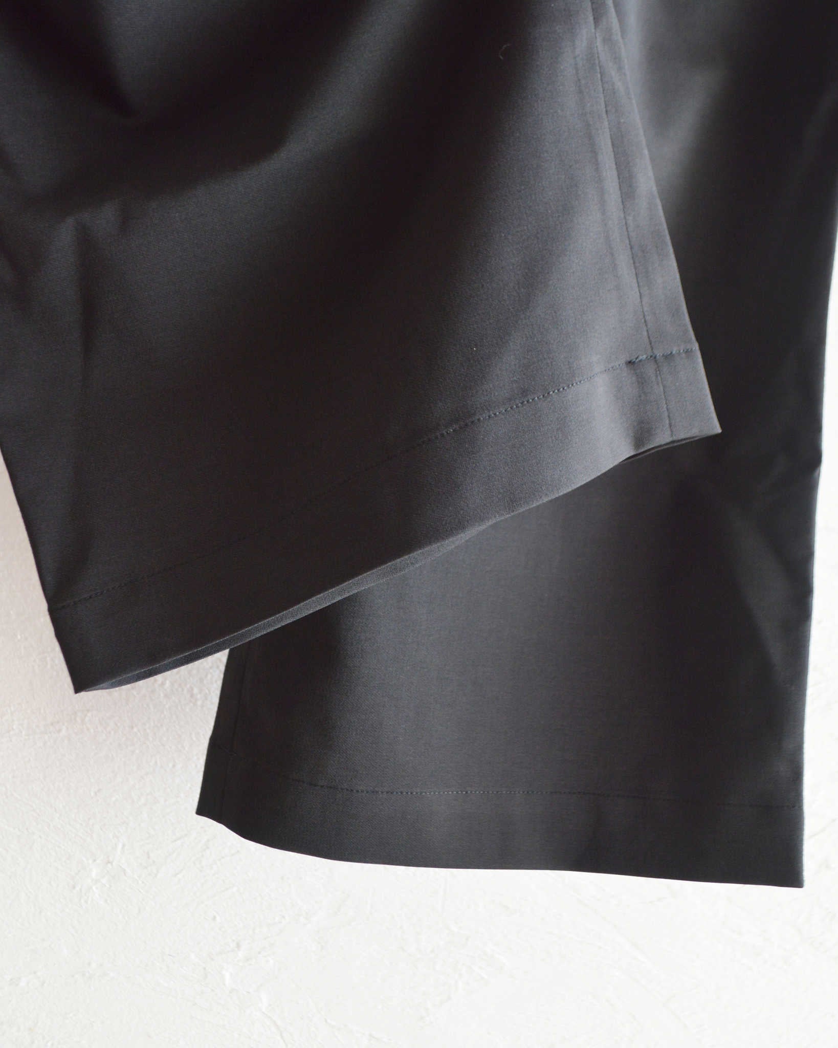LAMOND ラモンド / TWILL TWIST PANTS ツイルツイストパンツ (BLACK ブラック)